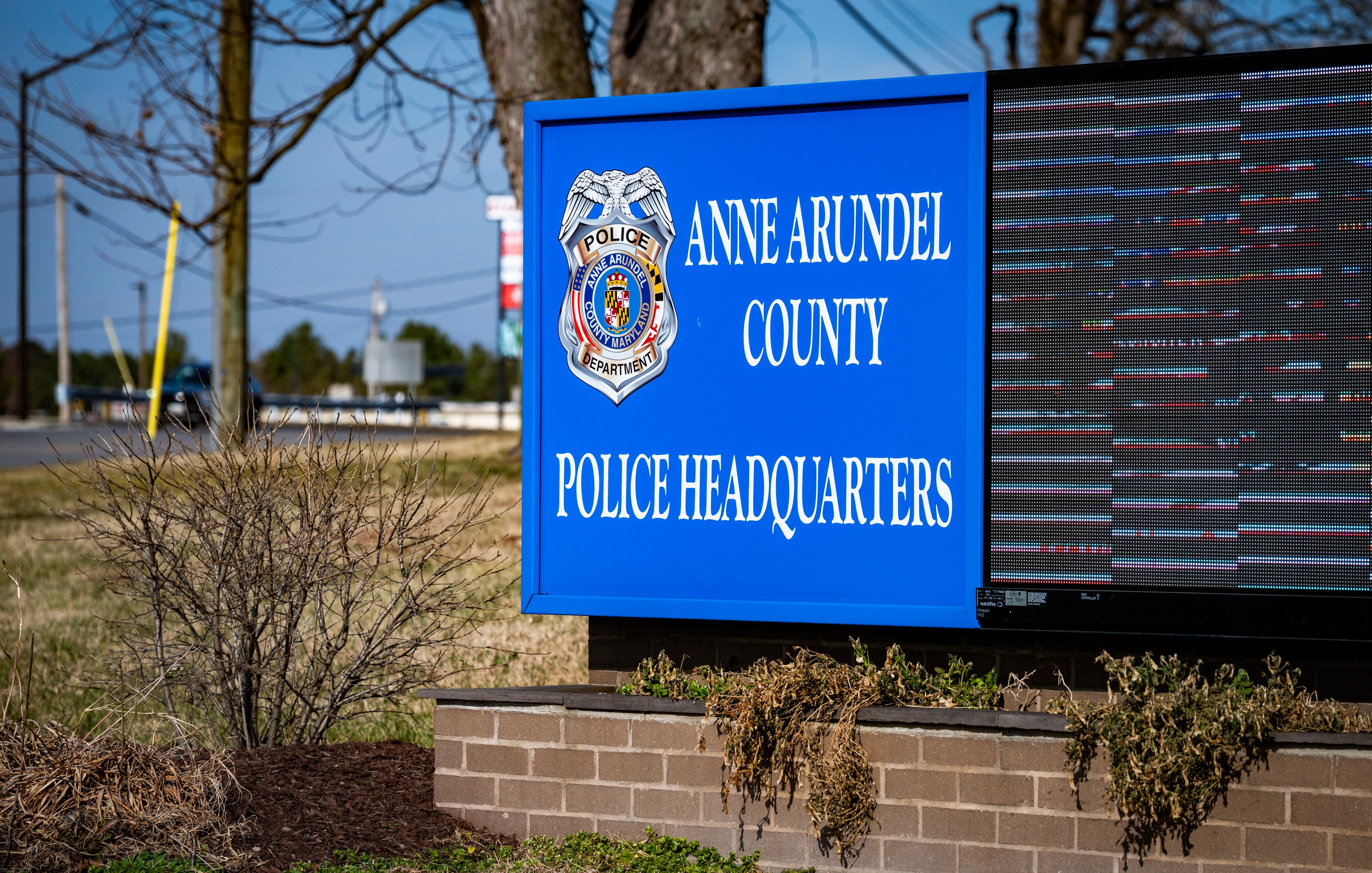An Anne Arundel County Police officer has been suspended without pay after authorities charged him with rape and child sex abuse for an alleged incident at his home, officials said.