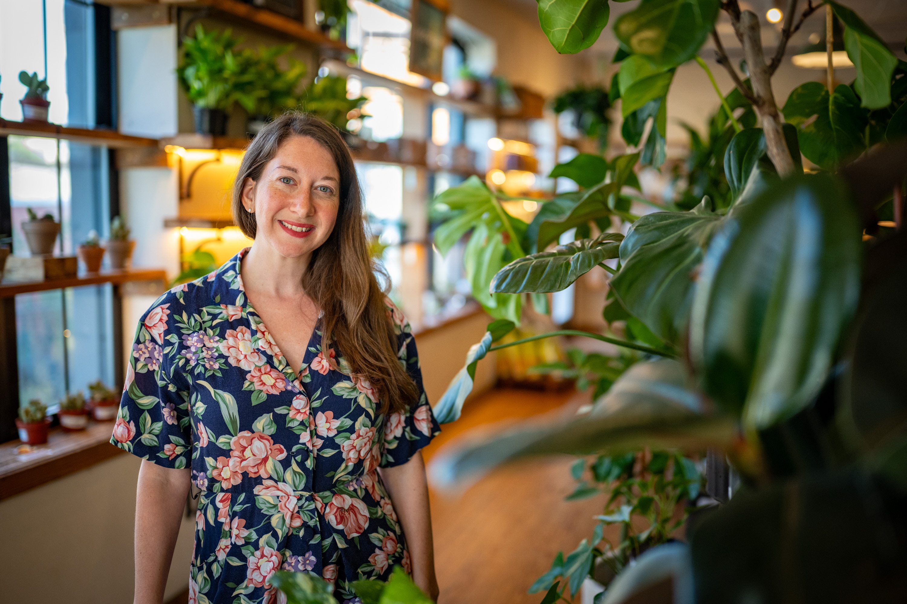 Baltimore’s Liz Vayda has nurtured her B.Willow plant shop in Remington for almost a decade. 