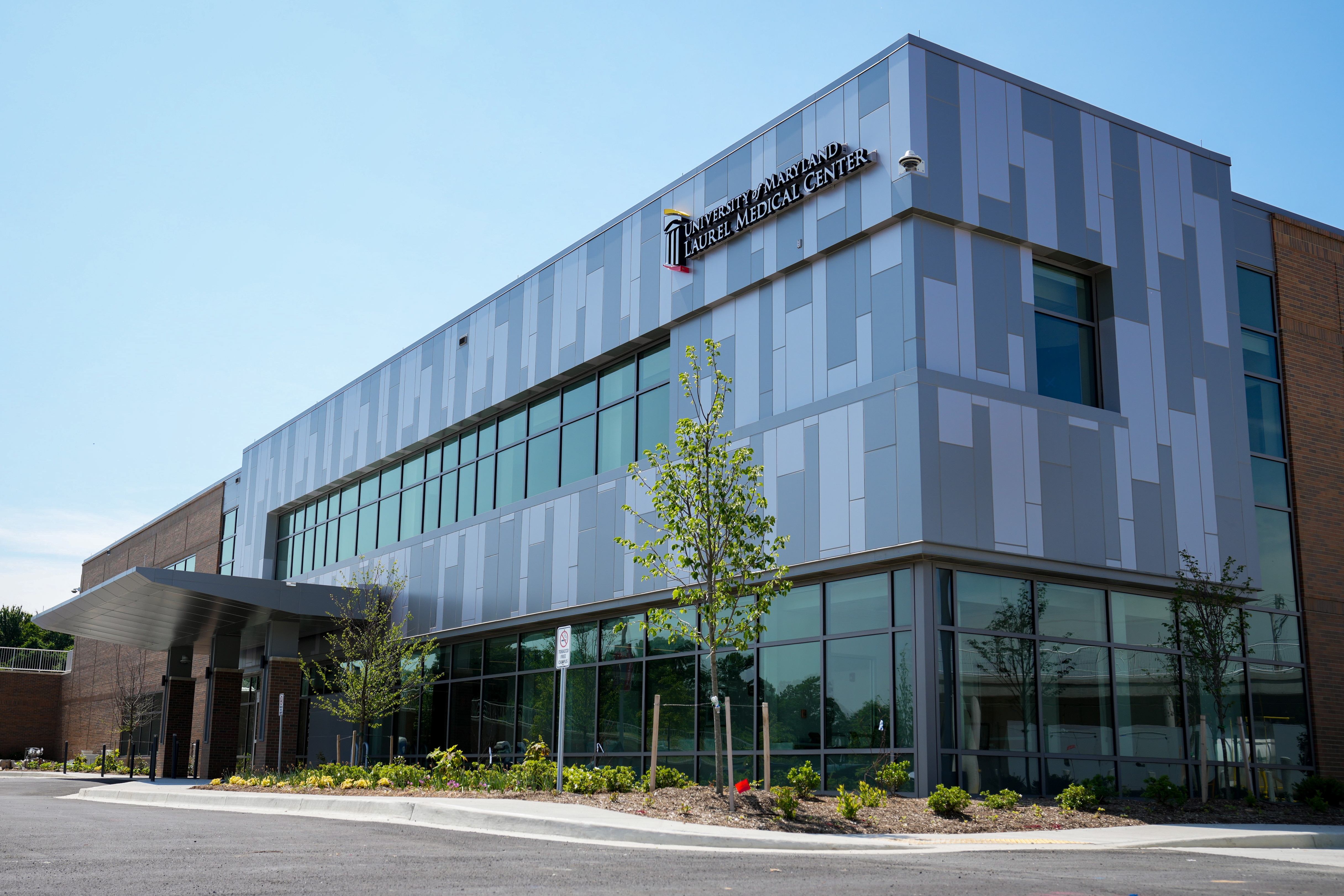 The exterior of the new University of Maryland Laurel Medical Center seen in Laurel on Monday, May 15.