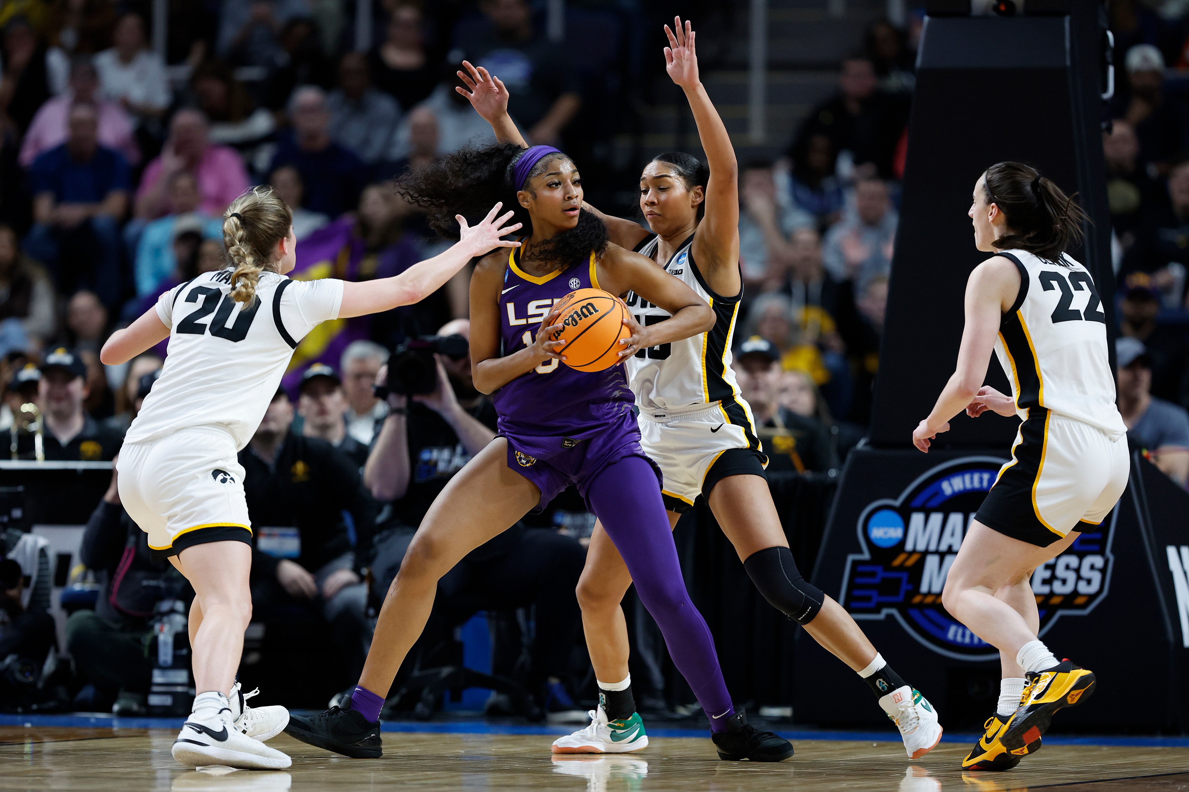 Angel Reese spent her college career as a dominant player near the basket. WNBA analysts expect her game to expand in the pros.