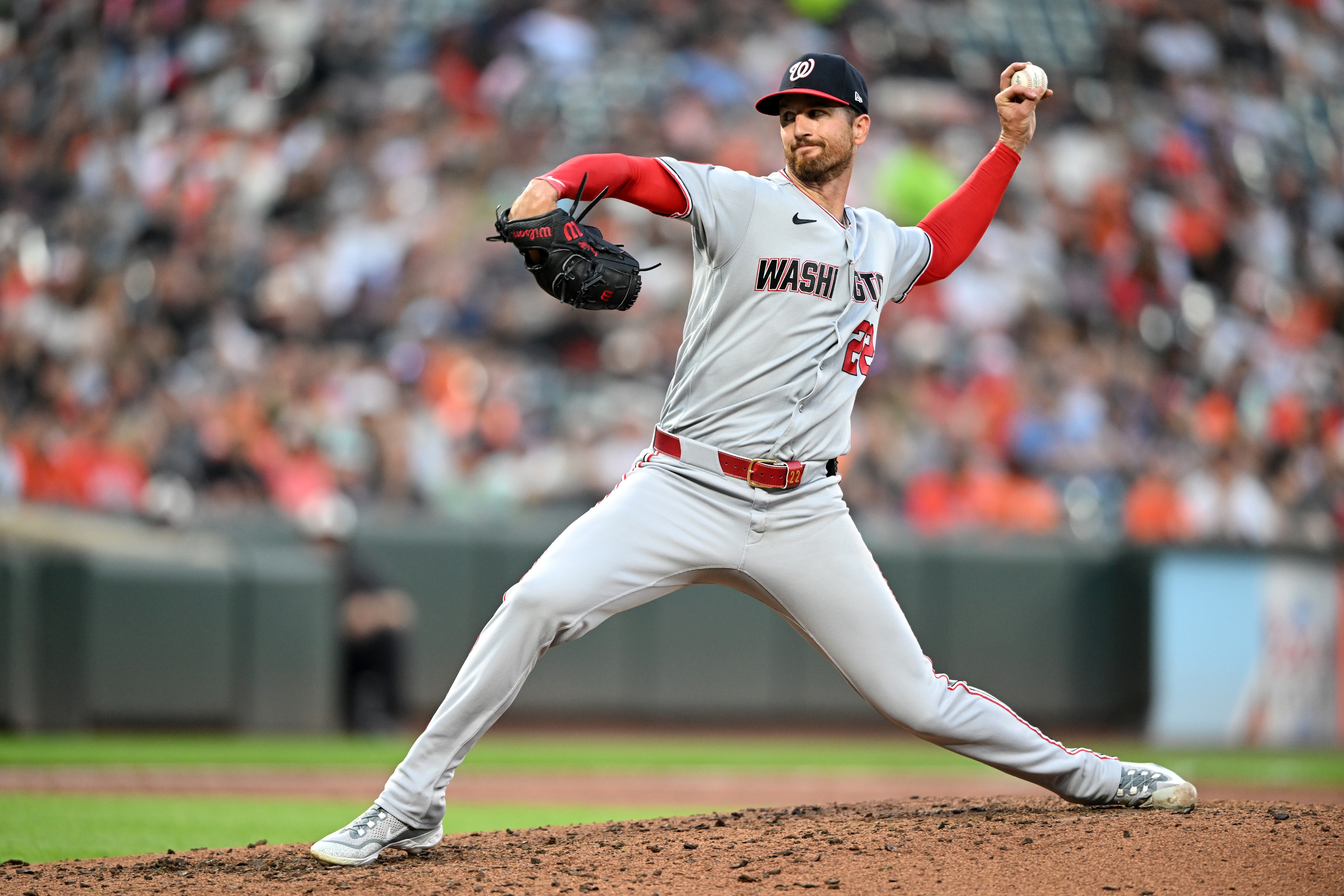 Nationals starter Foster Griffin allowed three hits, two walks and no earned runs in seven innings.