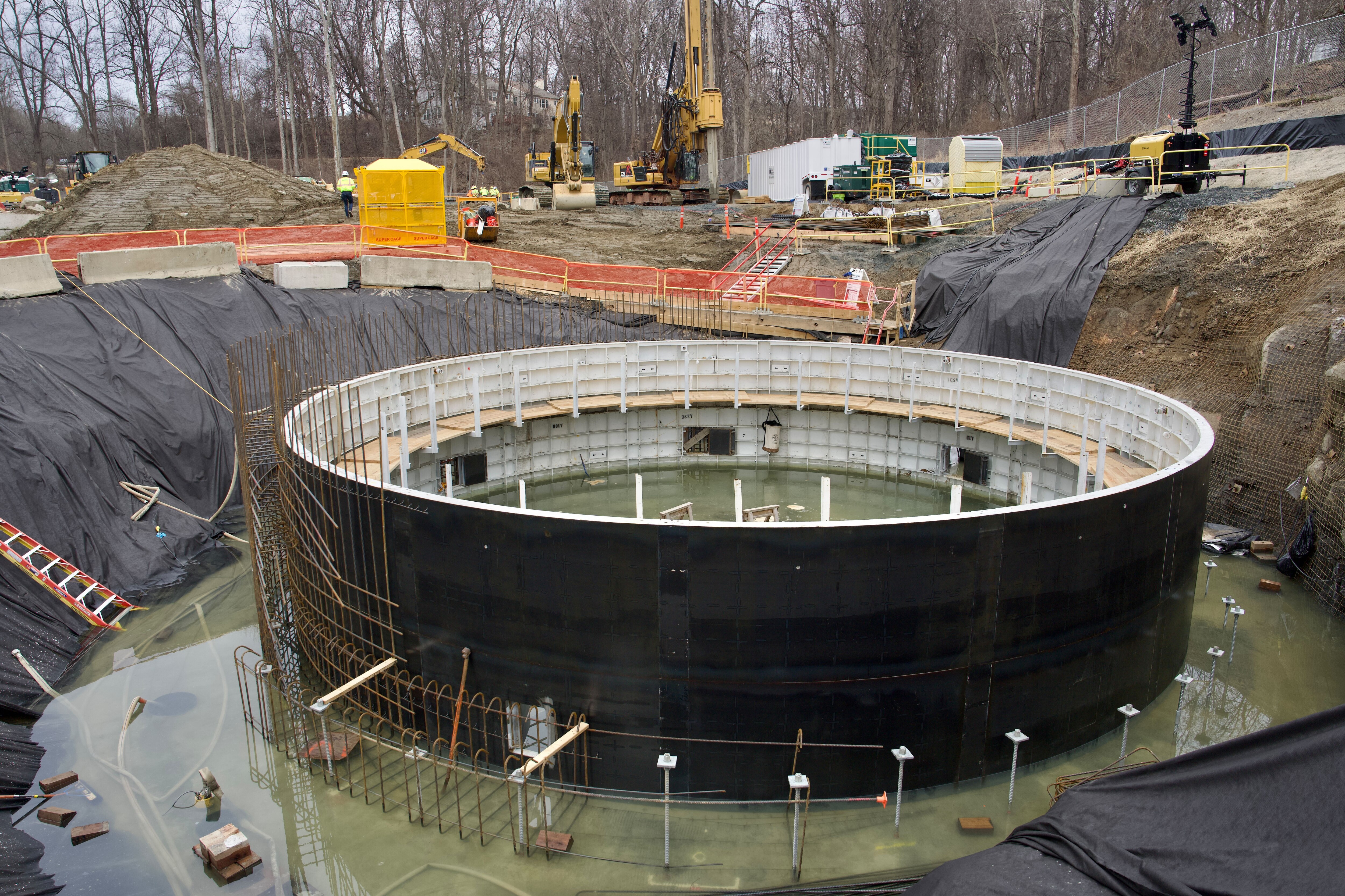 The most expensive public infrastructure project in Howard County history, the extended North Tunnel is a work in progress.