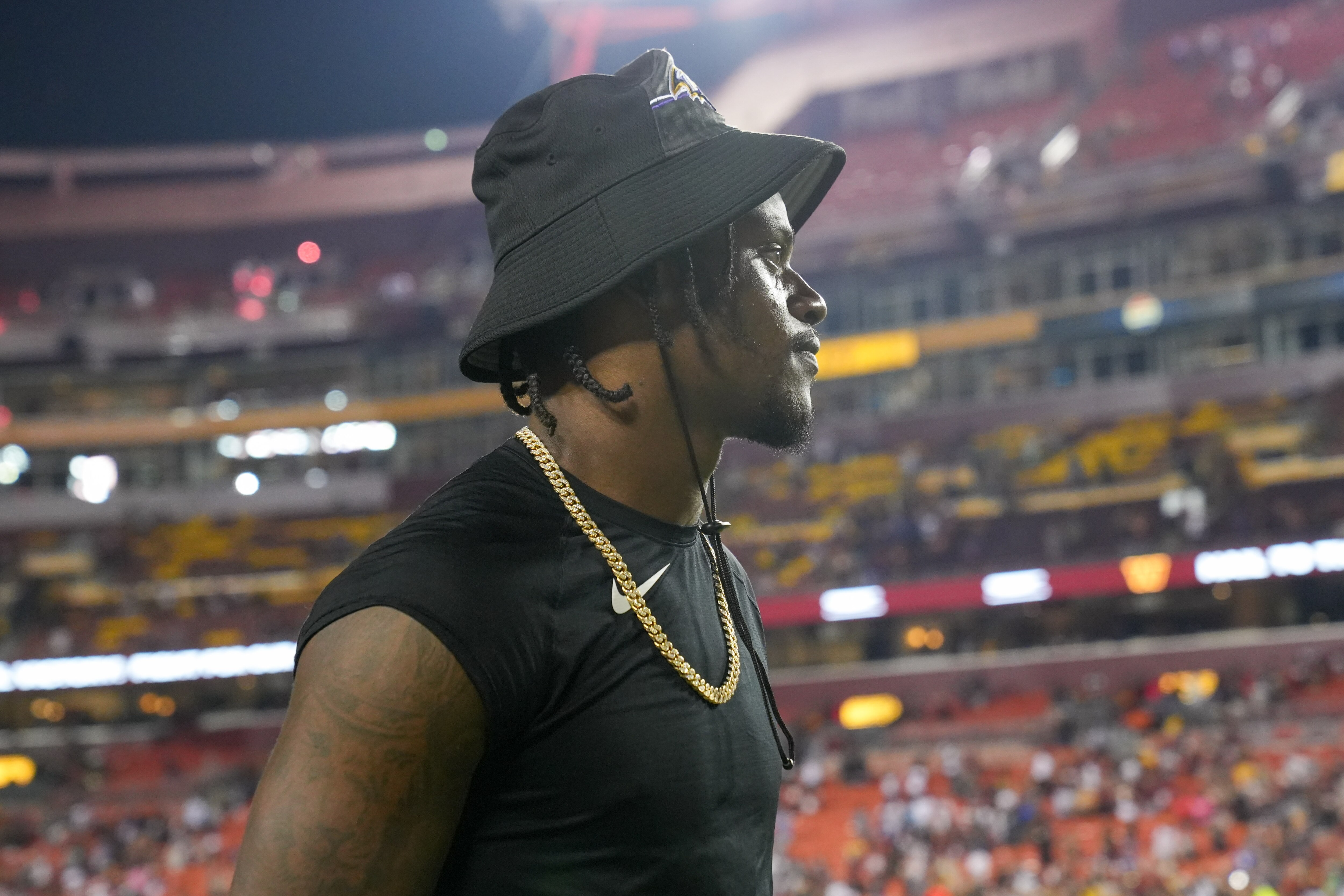 Lamar Jackson will spend the preseason opener Friday on the sideline.