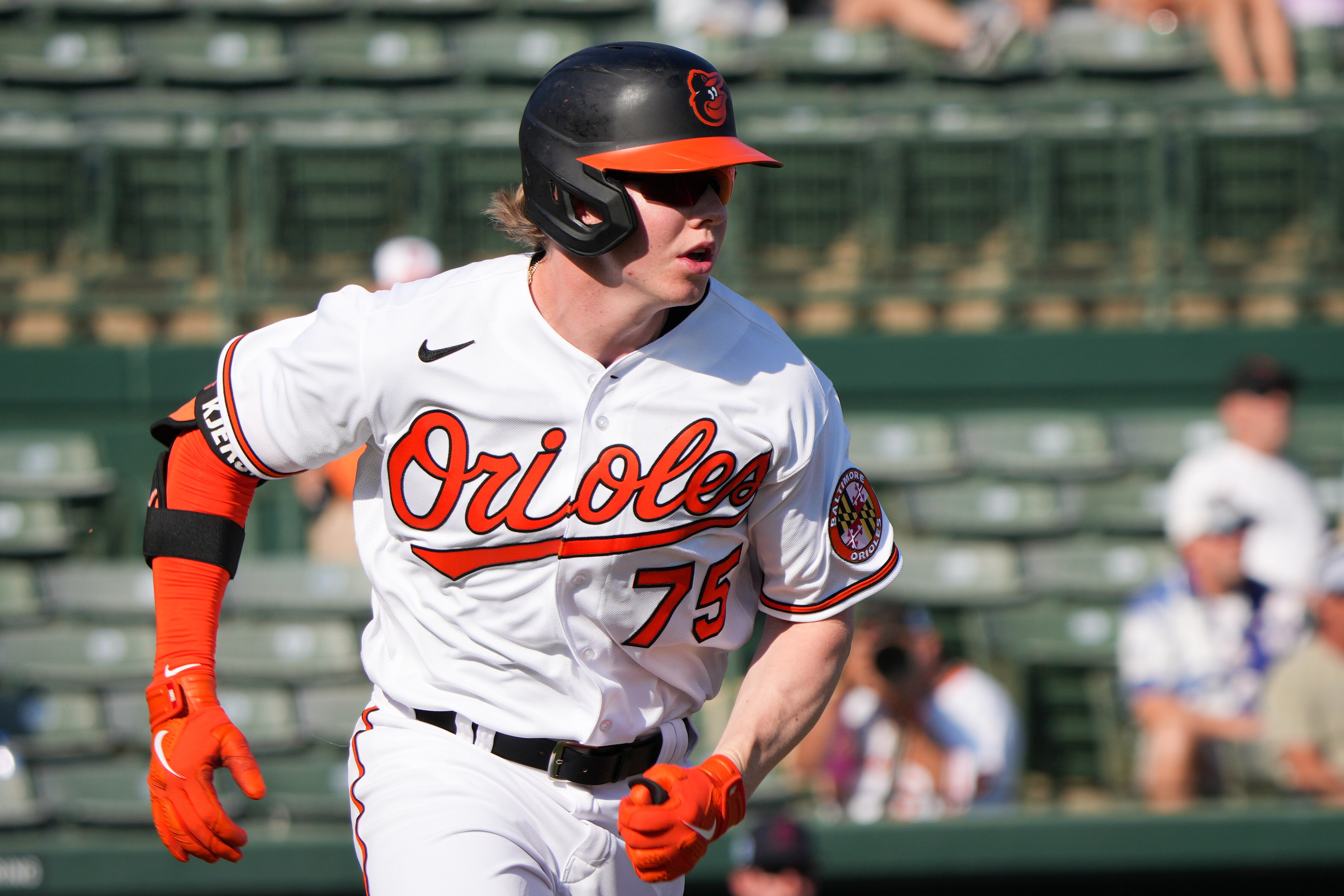 After having his professional debut delayed because of myocarditis and an injury, Heston Kjerstad has been a rapid riser in the Orioles system.