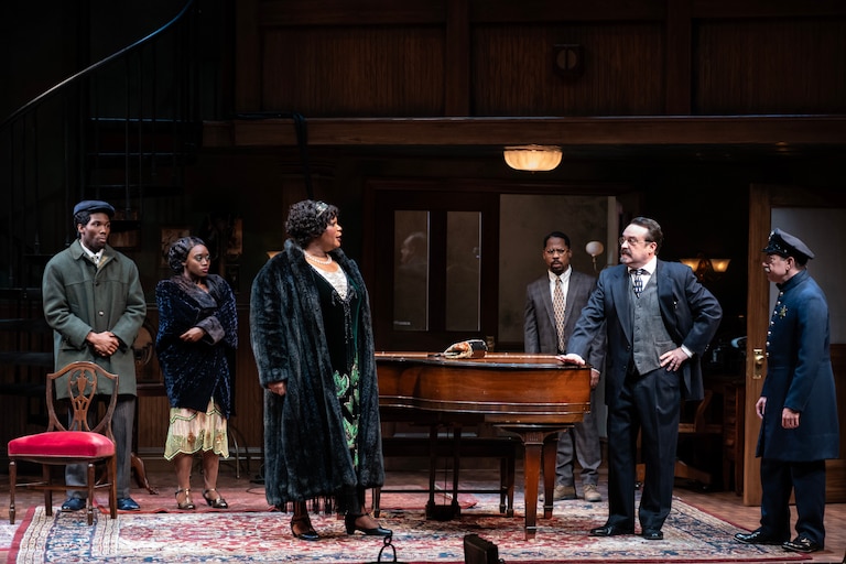 Nicole Michelle Haskins, third from left, plays acclaimed blues singer Ma Rainey.