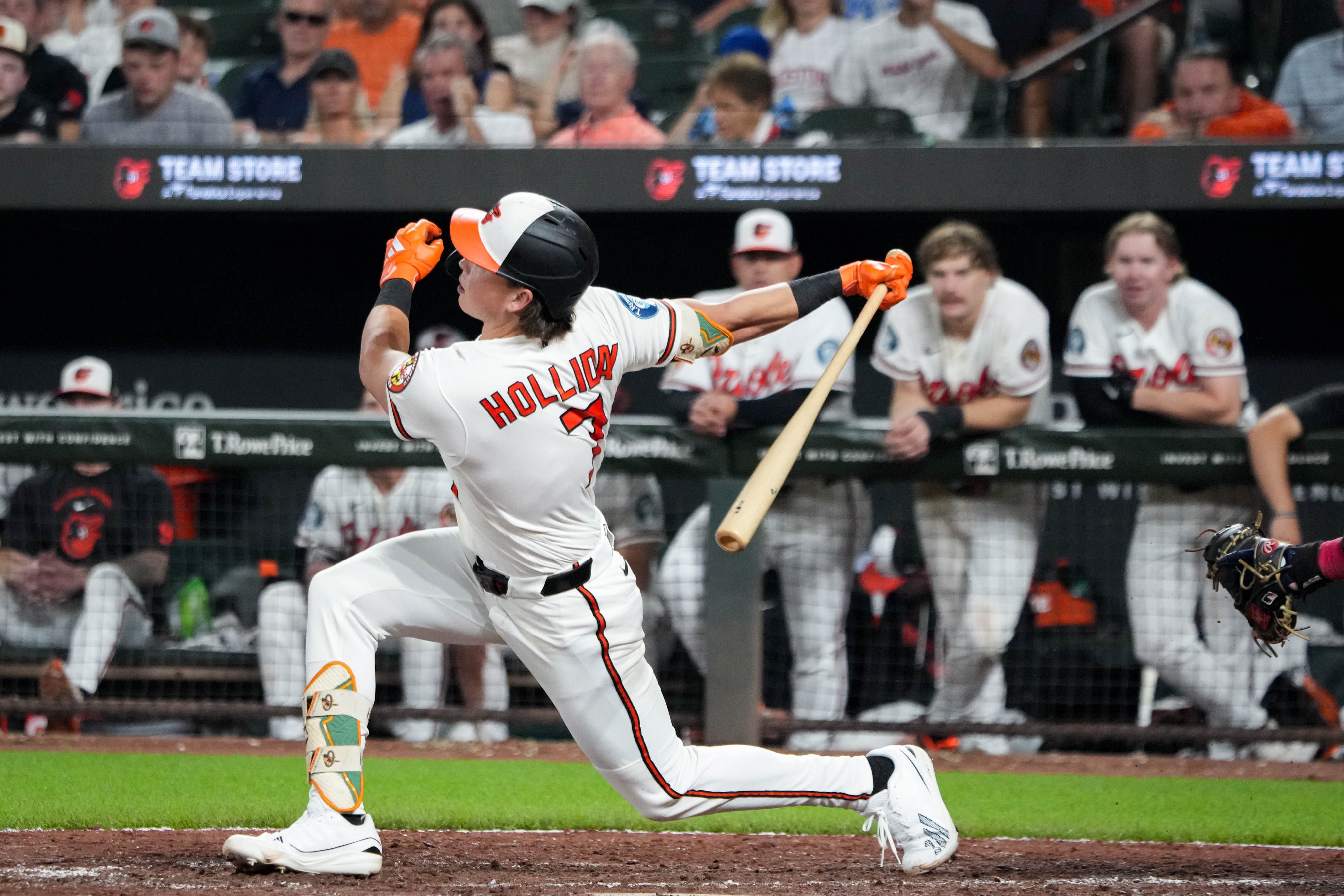 Orioles second baseman Jackson Holliday went on the injured list with inflammation in his left wrist.