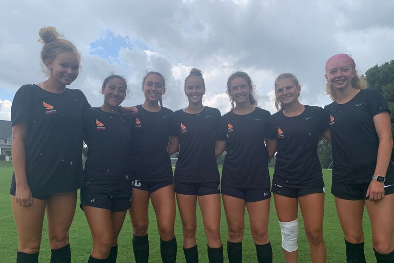 McDonogh girls soccer team is again headed to the IAAM A Conference final after defeating John Carroll in a semifinal Wednesday. The fourth-ranked Eagles will play No. 2 Mercy for the crown, Saturday night at Calvert Hall.