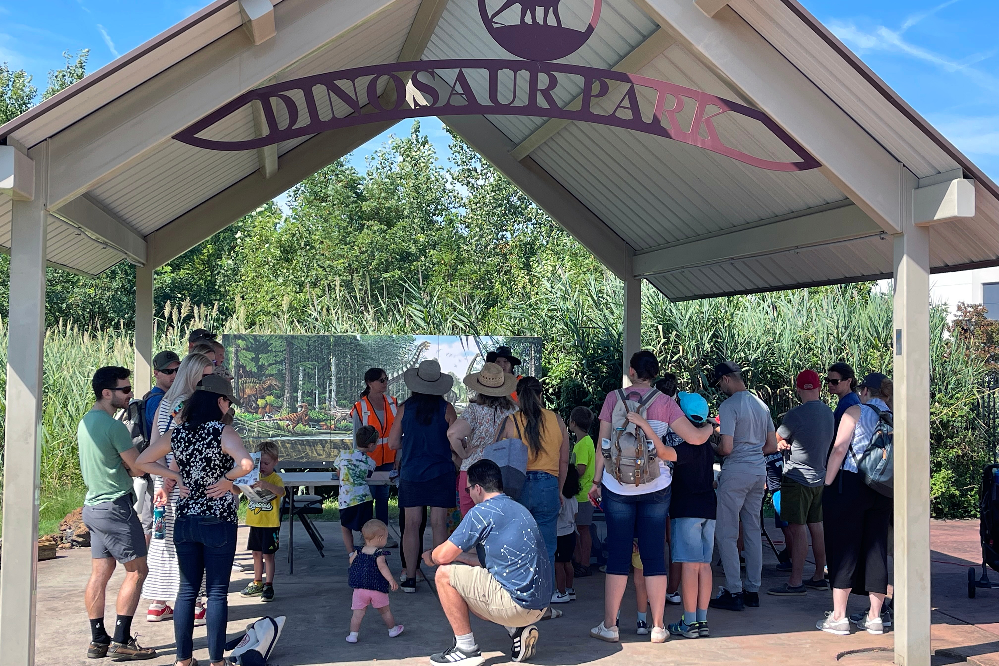 Dinosaur Park at 13100 Mid Atlantic Boulevard in Laurel.