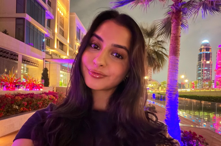 Anjali Sharma, a 26-year-old who grew up in Owings Mills, has been stranded in Doha, Qatar since Feb. 28. She was in the country on a 24 hour stopover on her way to India to attend a family wedding.