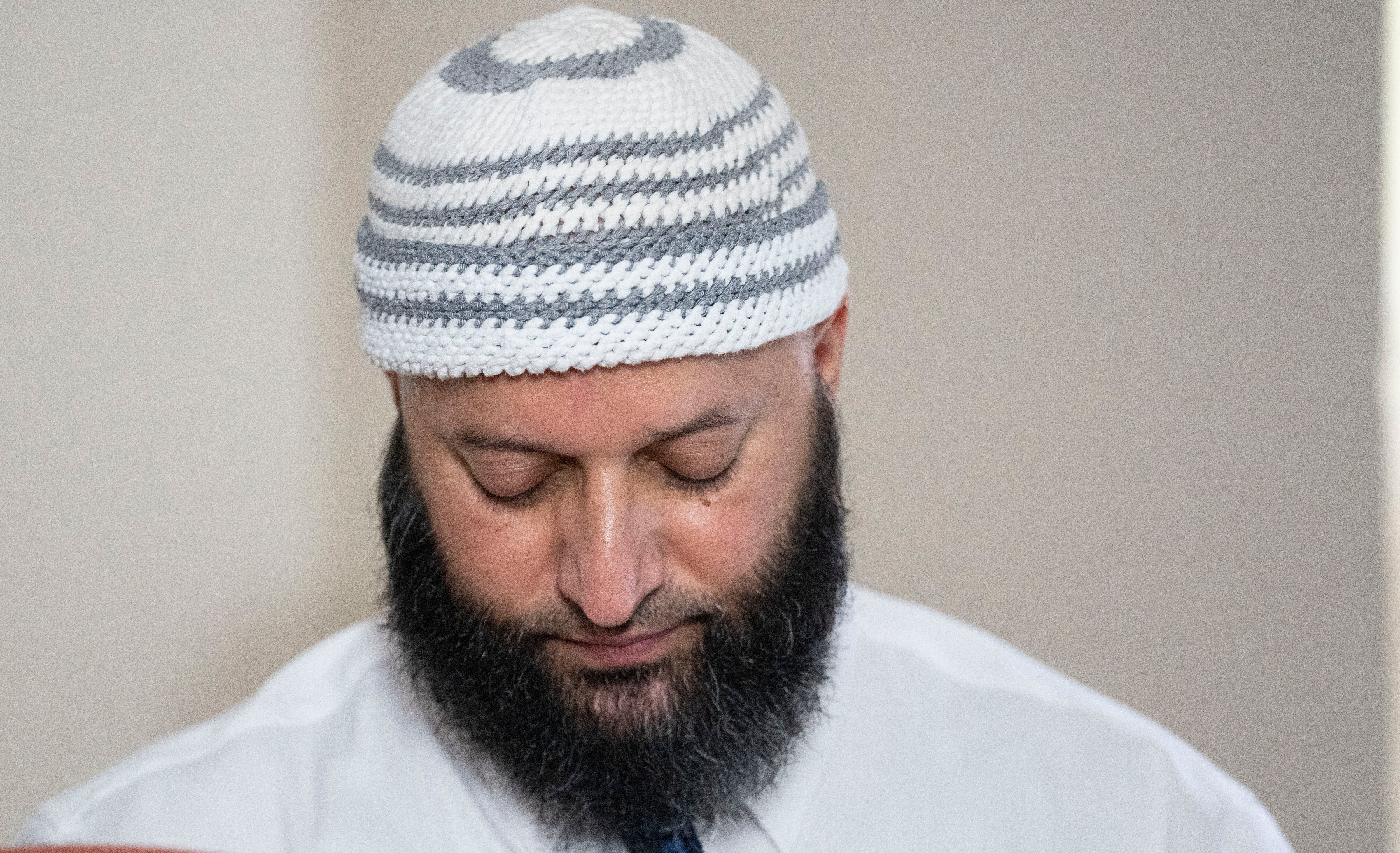 The Maryland Supreme Court on Aug. 30 ruled 4-3 to reinstate the conviction of Adnan Syed, the subject of the hit podcast “Serial.” Syed, 43, of Baltimore County, is pictured in this photo from Sept. 19, 2023.