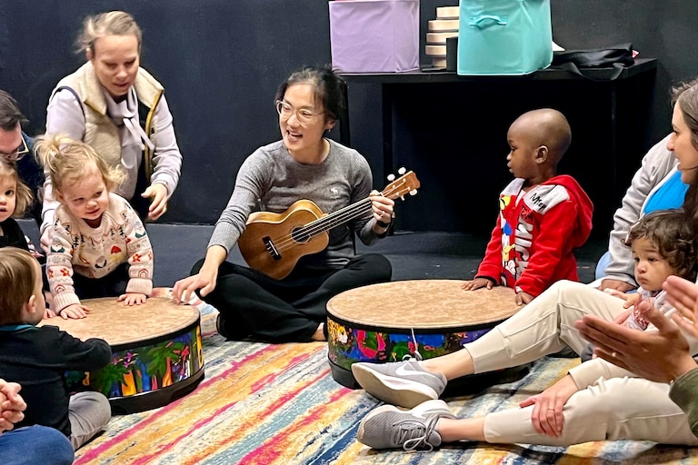 The Patterson Park Academy of Music offers interactive music classes for babies and toddlers. There's also a sister campus in South Baltimore.