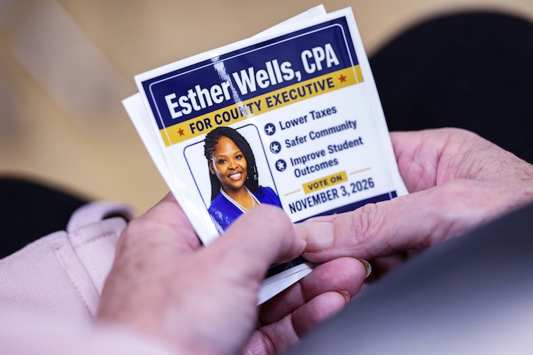 Esther Wells, who is running for Montgomery County executive