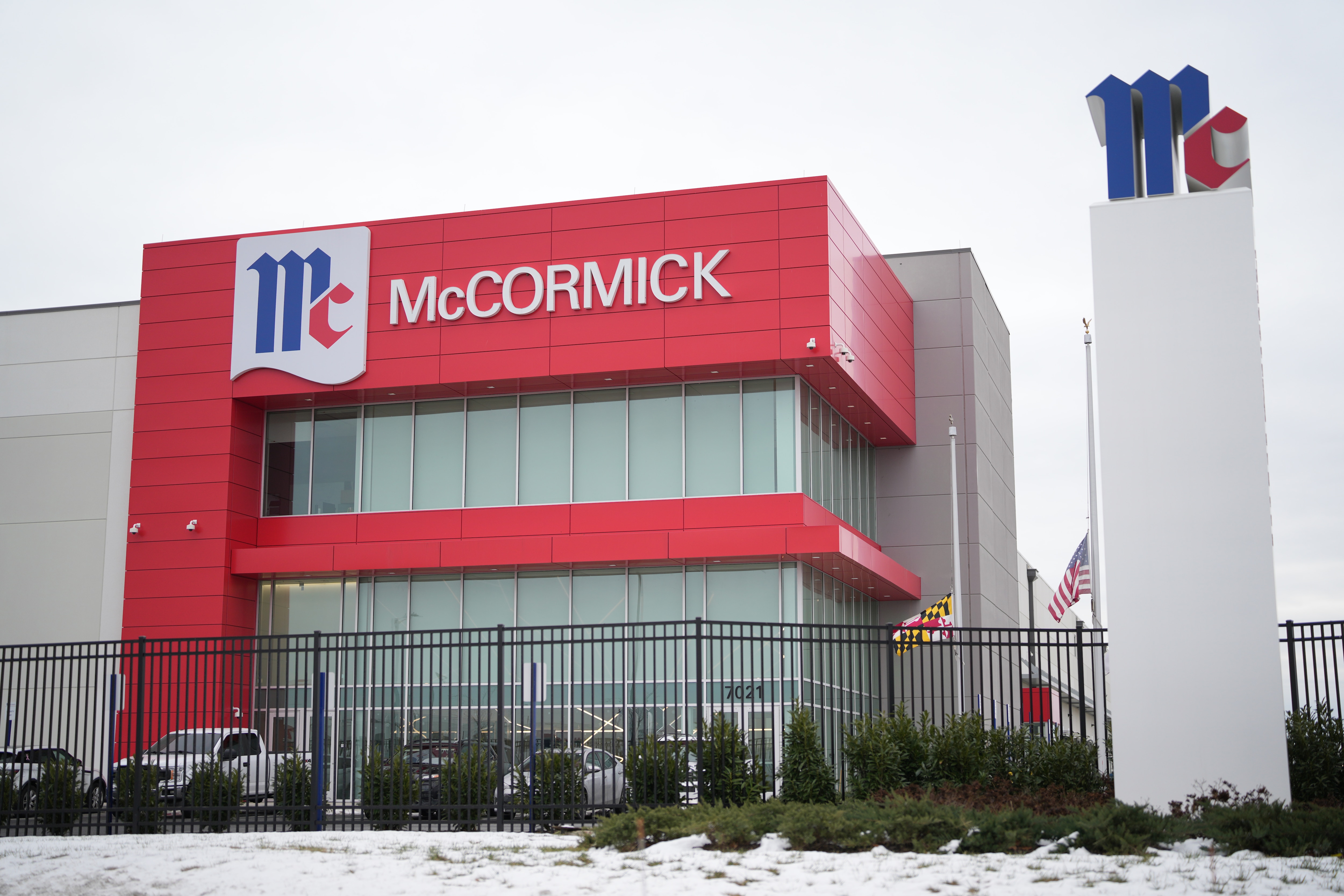 McCormick Maryland Logistics Center in Sparrows Point, January 17, 2025.