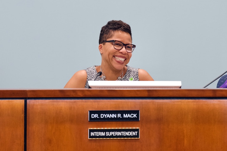 TUESDAY, MAY 19, 2026 - The Harford County school board voted Tuesday to appoint Dyann Mack as the county's new schools superintendent. She has been serving as interim superintendent since the board in February fired her predecessor, Sean Bulson.