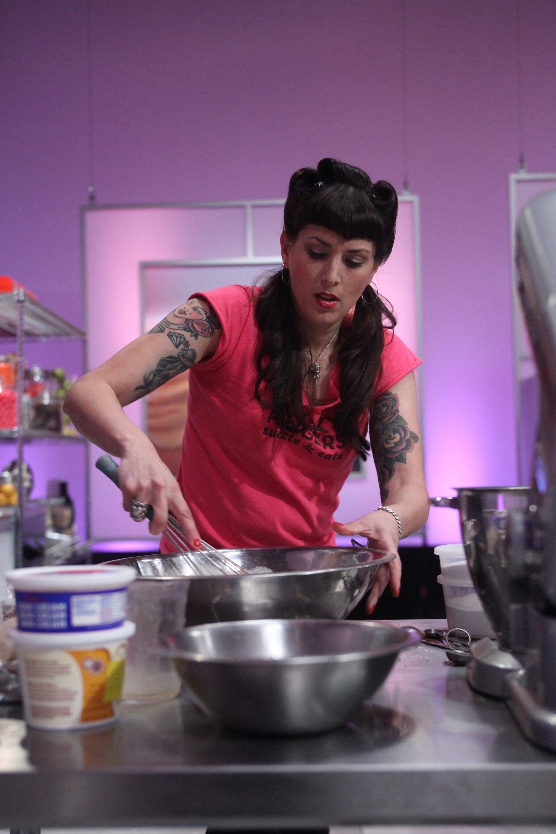 Doron Petersan won Food Network’s “Cupcake Wars” twice, in 2011 and 2012, with cupcakes from her vegan bakery, Sticky Fingers, based in Takoma, D.C., a block away from Takoma Park, Maryland.