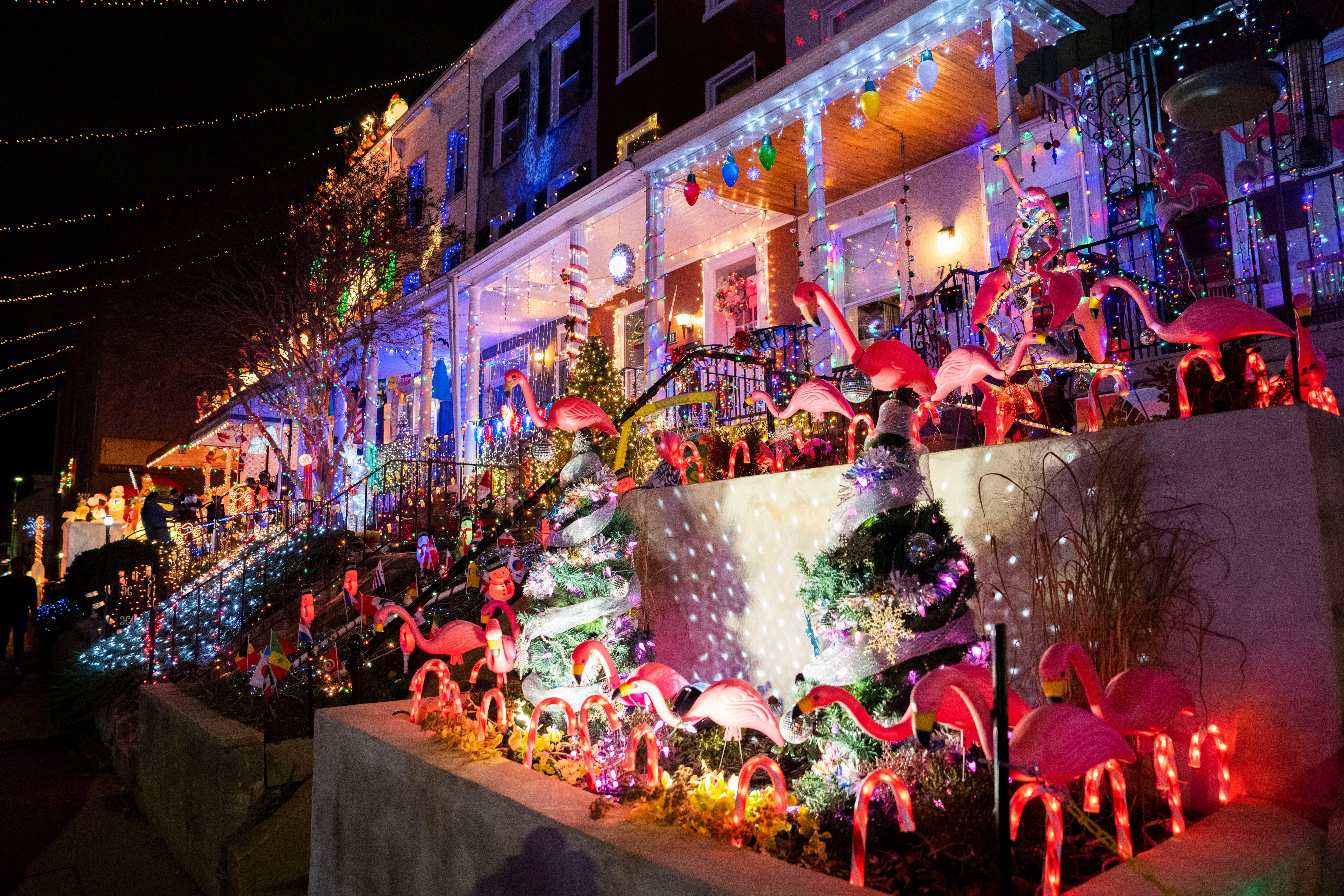 A house is for sale on Baltimore's famous 34th Street, home to the Christmas lights tradition where the entire block is lit up. Longtime resident Patsy Dailey passed away and a memorial sits on her porch of the home which is now for sale.
