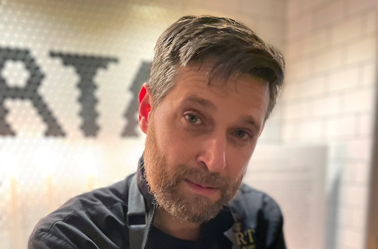 Marta chef and owner Matthew Oetting, pictured in February 2023, is opening a new restaurant in Harbor Point.