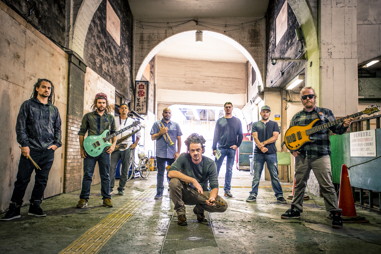 American reggae band SOJA will perform at Freeman Arts Pavilion in Selbyville, DE, on Sunday, Aug. 4.