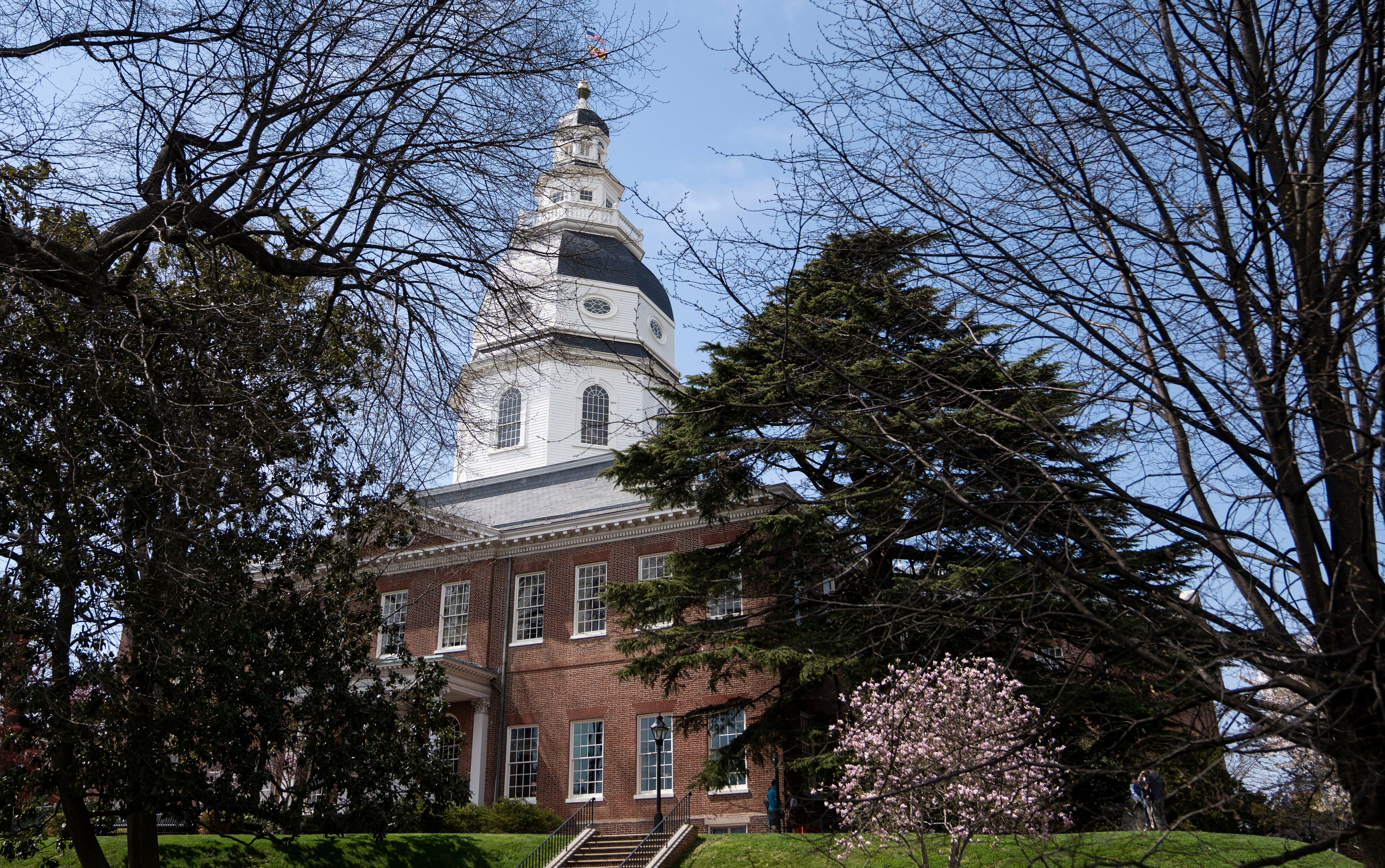 Maryland State House, in Annapolis, Wednesday, April 5, 2023.