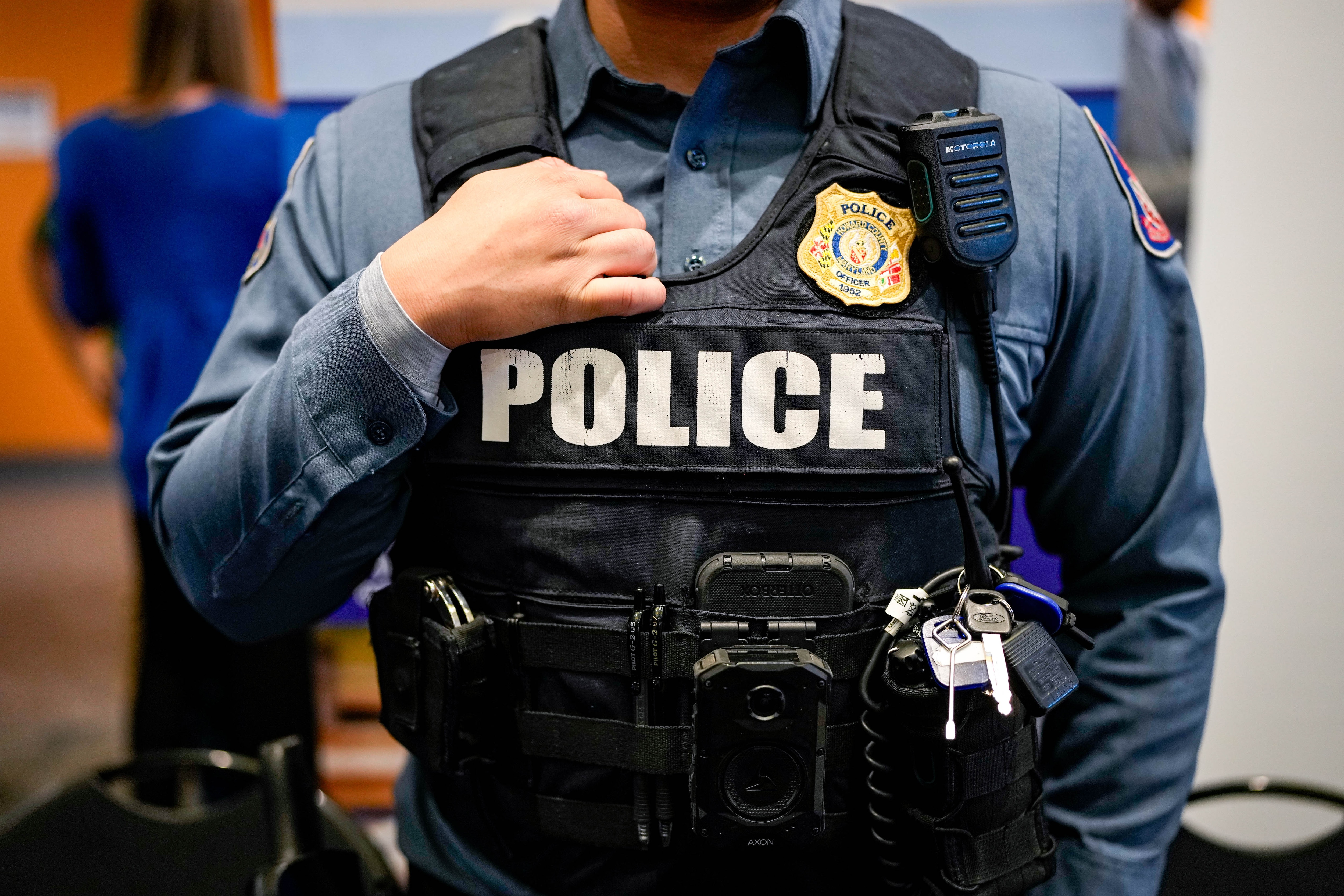 Howard County Police arrested a 26-year-old man in the fatal stabbing of his roommate in Columbia early Sunday.