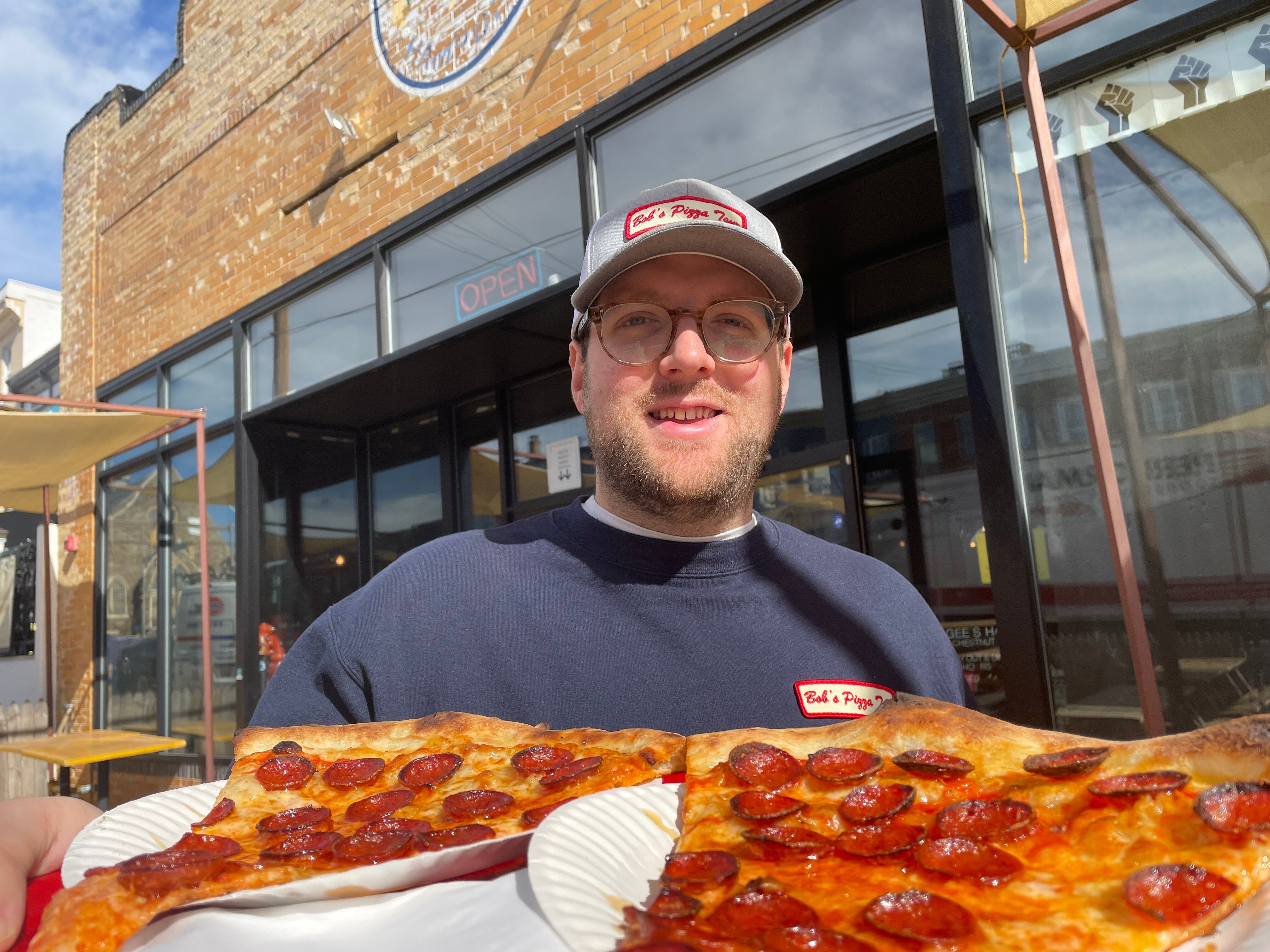 Bob Hanlon leads pizza tours in New York City and, now, Baltimore.