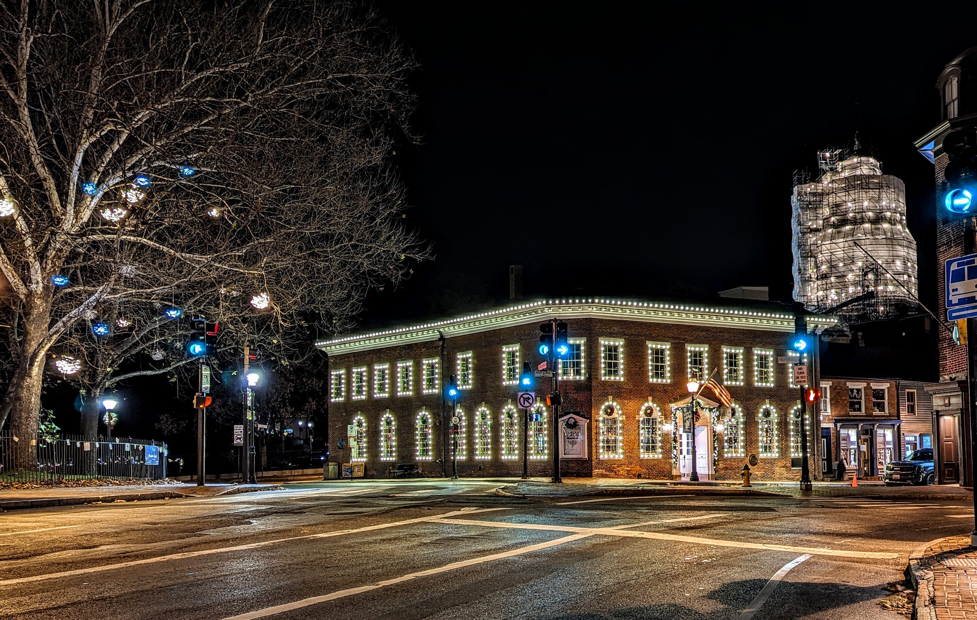 Holiday lights have been a tradition in downtown Annapolis since the first Christmas tree was illuminated in 1913.