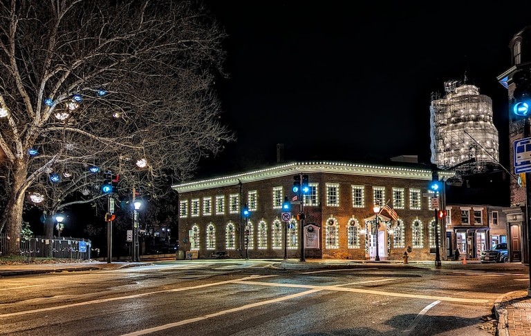 Holiday lights have been a tradition in downtown Annapolis since the first Christmas tree was illuminated in 1913.