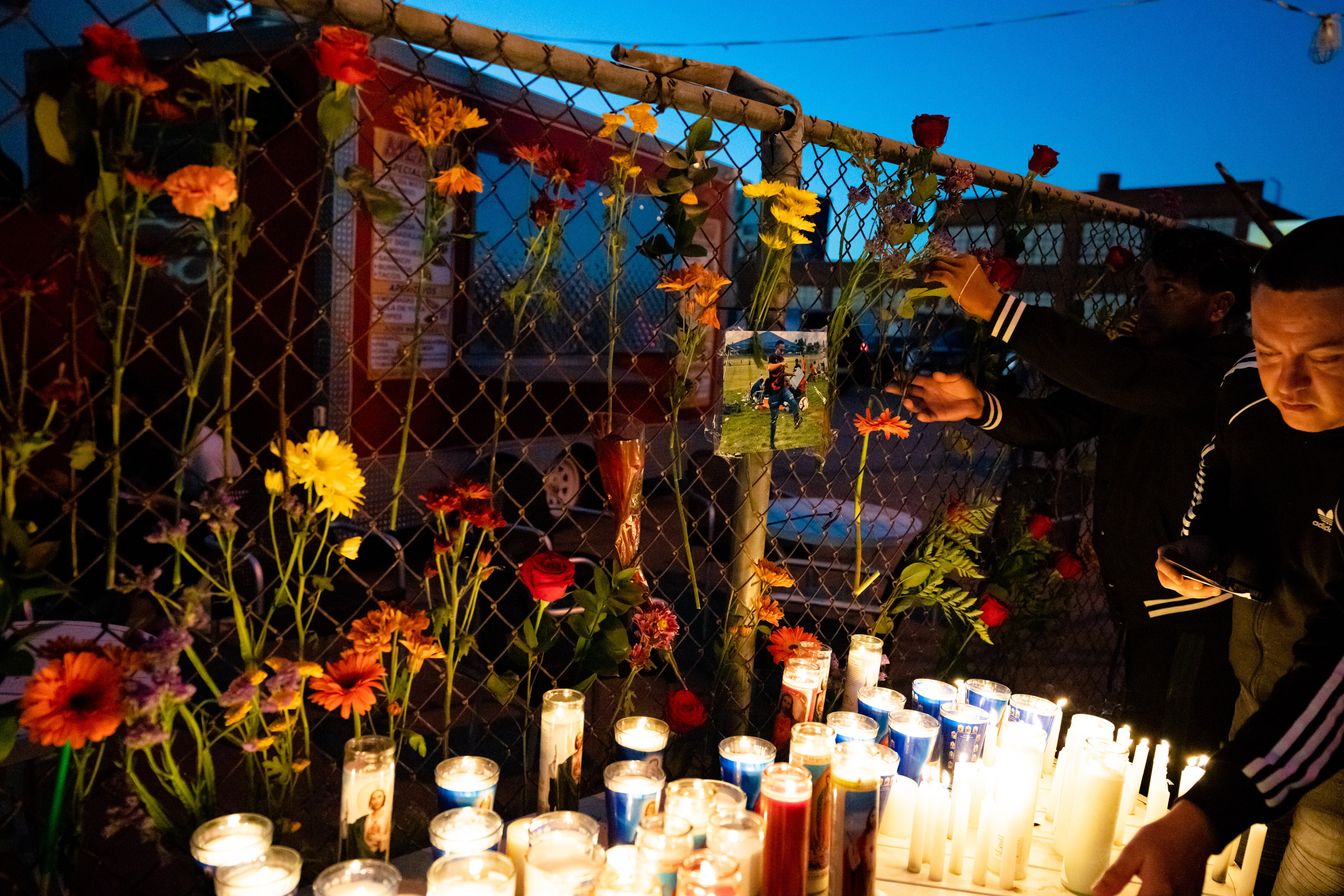 Kevin Torres, 35, president of the Villanueva soccer team, was shot and killed outside ChrisT bar on East Lombard Street near South Haven Street in Highlandtown on Nov. 7, 2022.