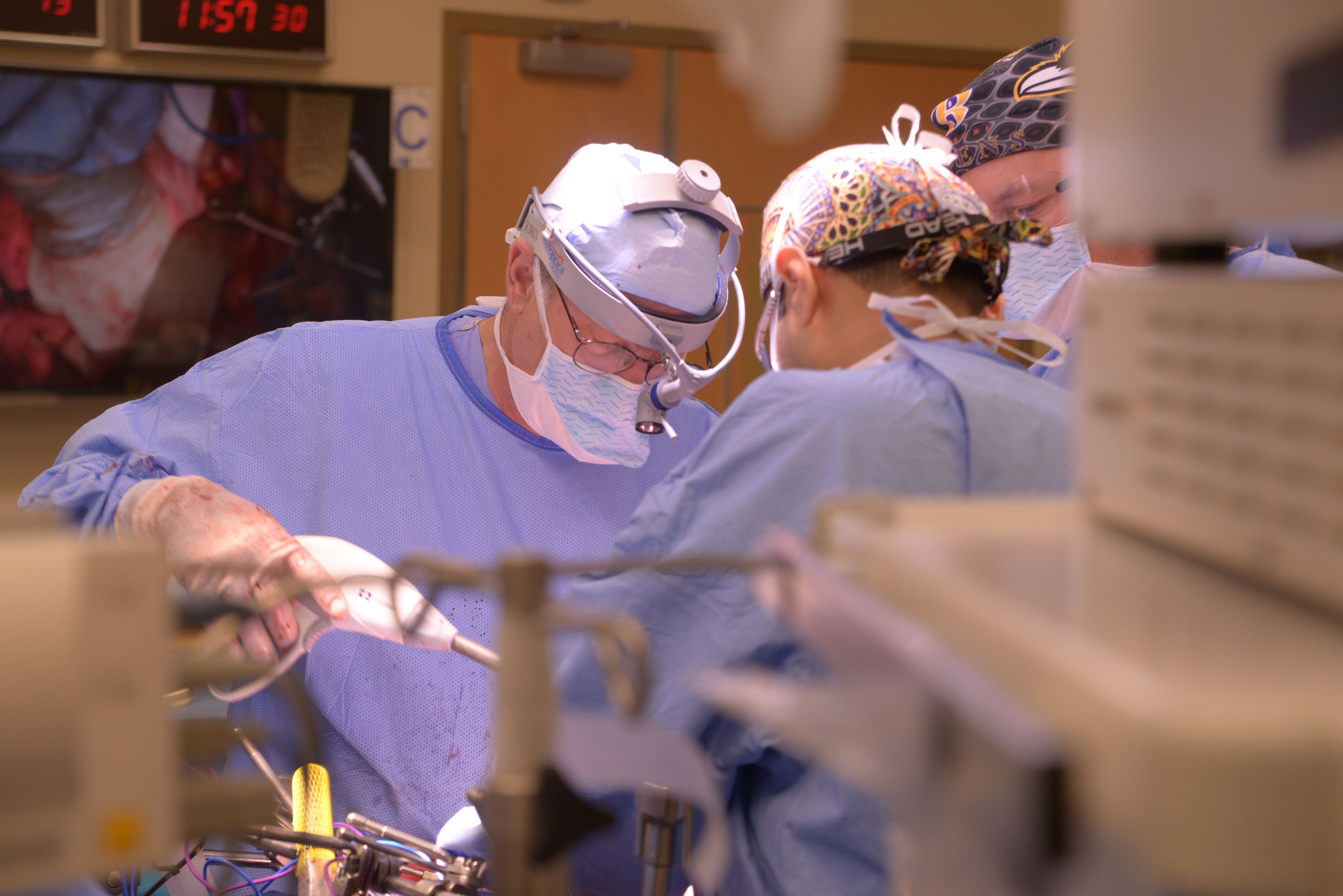 Dr. Armando Sardi performs HIPEC surgery at Mercy Hospital.