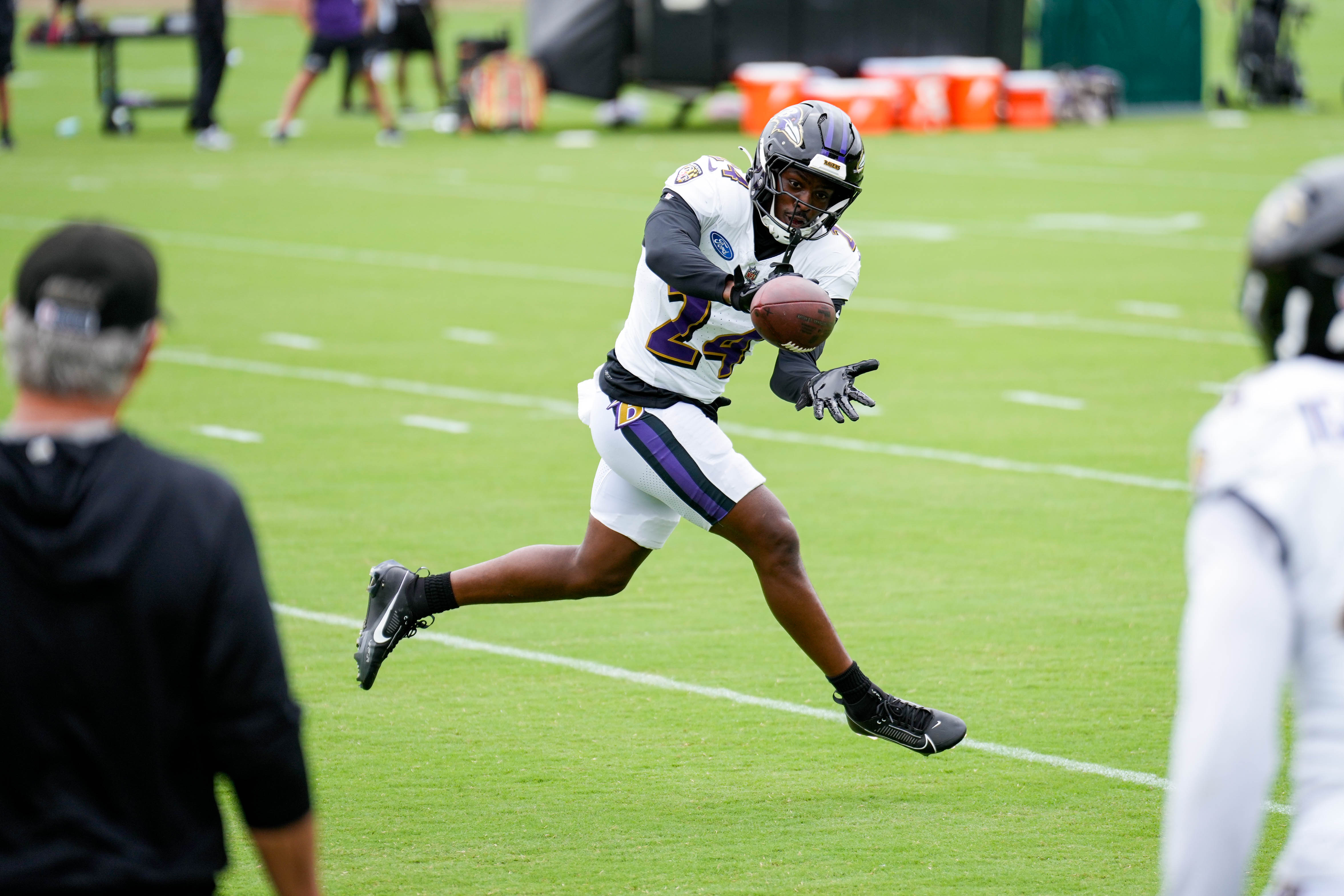Safety Malaki Starks, the Ravens’ first-round draft pick, has made a strong impression on the team before playing his first game.