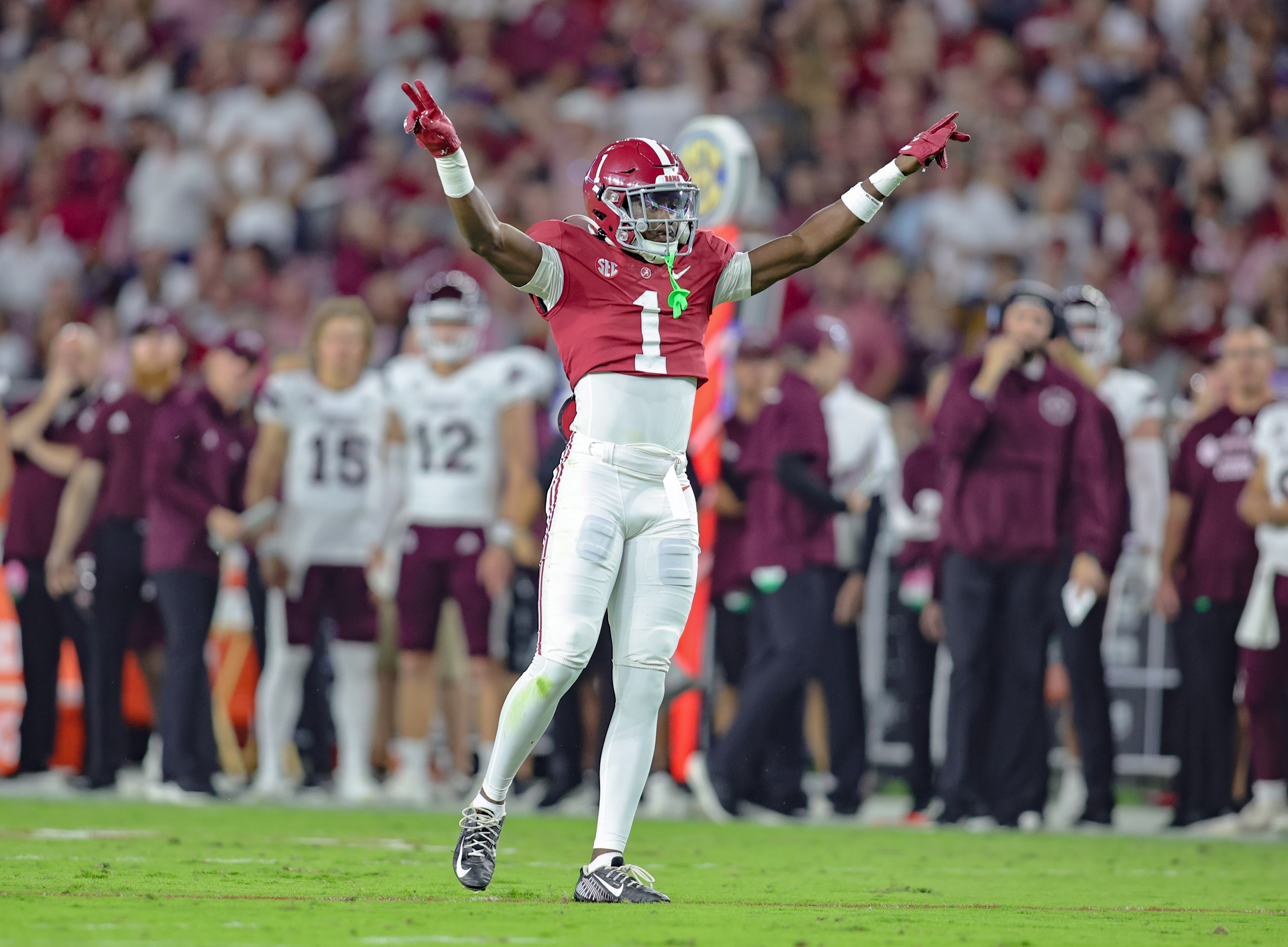 Potential first-round pick Kool-Aid McKinstry shares similarities with Marlon Humphrey of the Ravens, and not just because both played at Alabama.