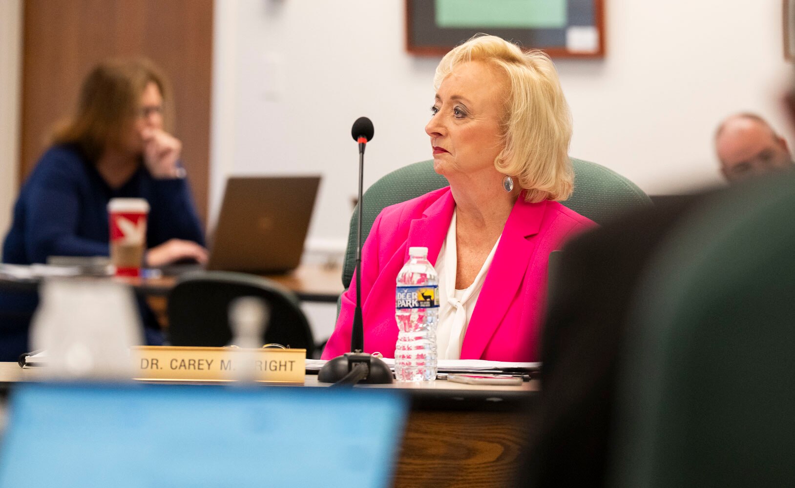 Carey Wright, the State Superintendent of Schools, pushed for a literacy policy similar to one she put in place in Mississippi, where reading test scores rose dramatically.