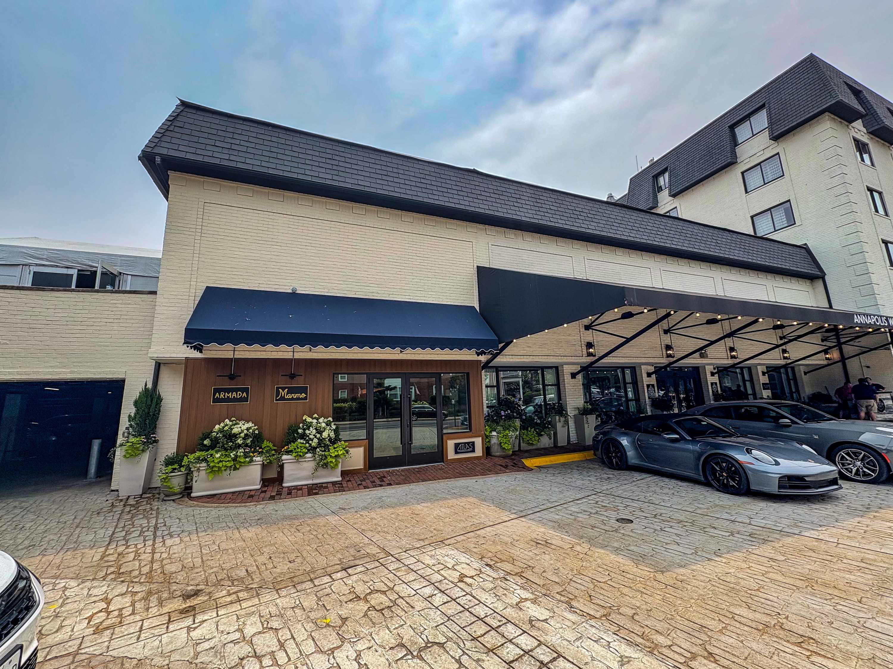 Atlas Restaurant Group opened two restaurants, Armada and Marmo, at the Annapolis Waterfront Hotel on Thursday.