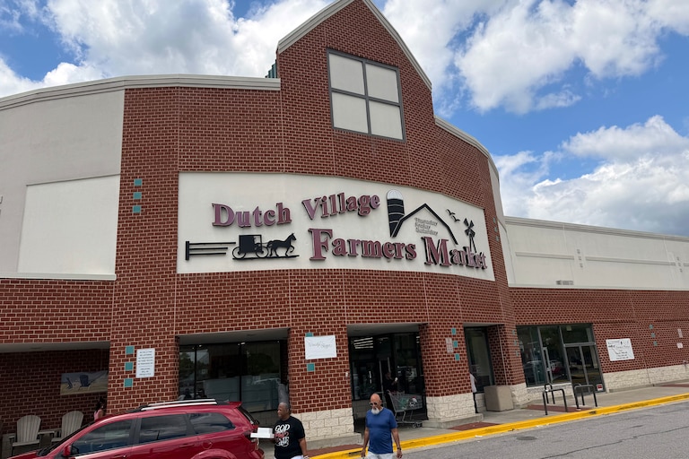 Upper Marlboro’s Dutch Village Farmers Market attracts crowds for its produce, meats and treats, some of which are from Lancaster County, Pennsylvania.