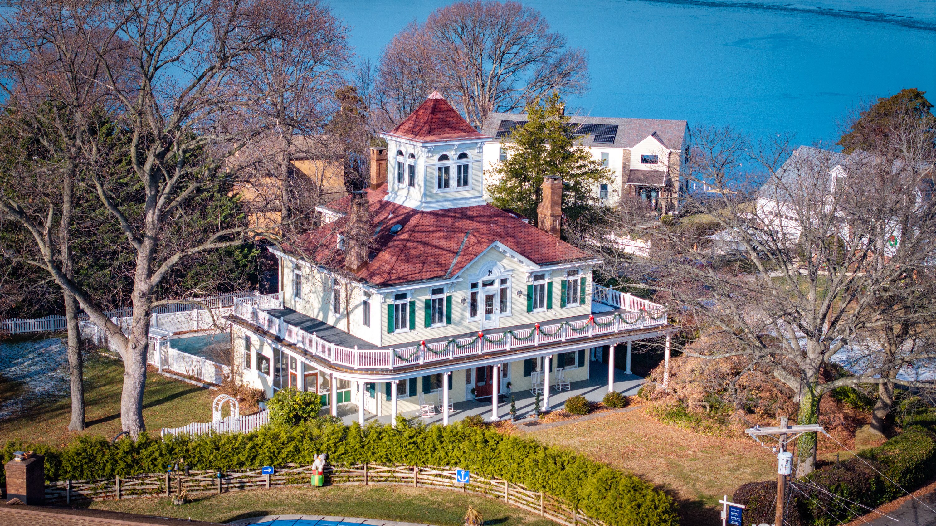 The former home of Frederick Bauernschmidt, beer baron, real estate tycoon, and philanthropist, is for sale in Essex. 
