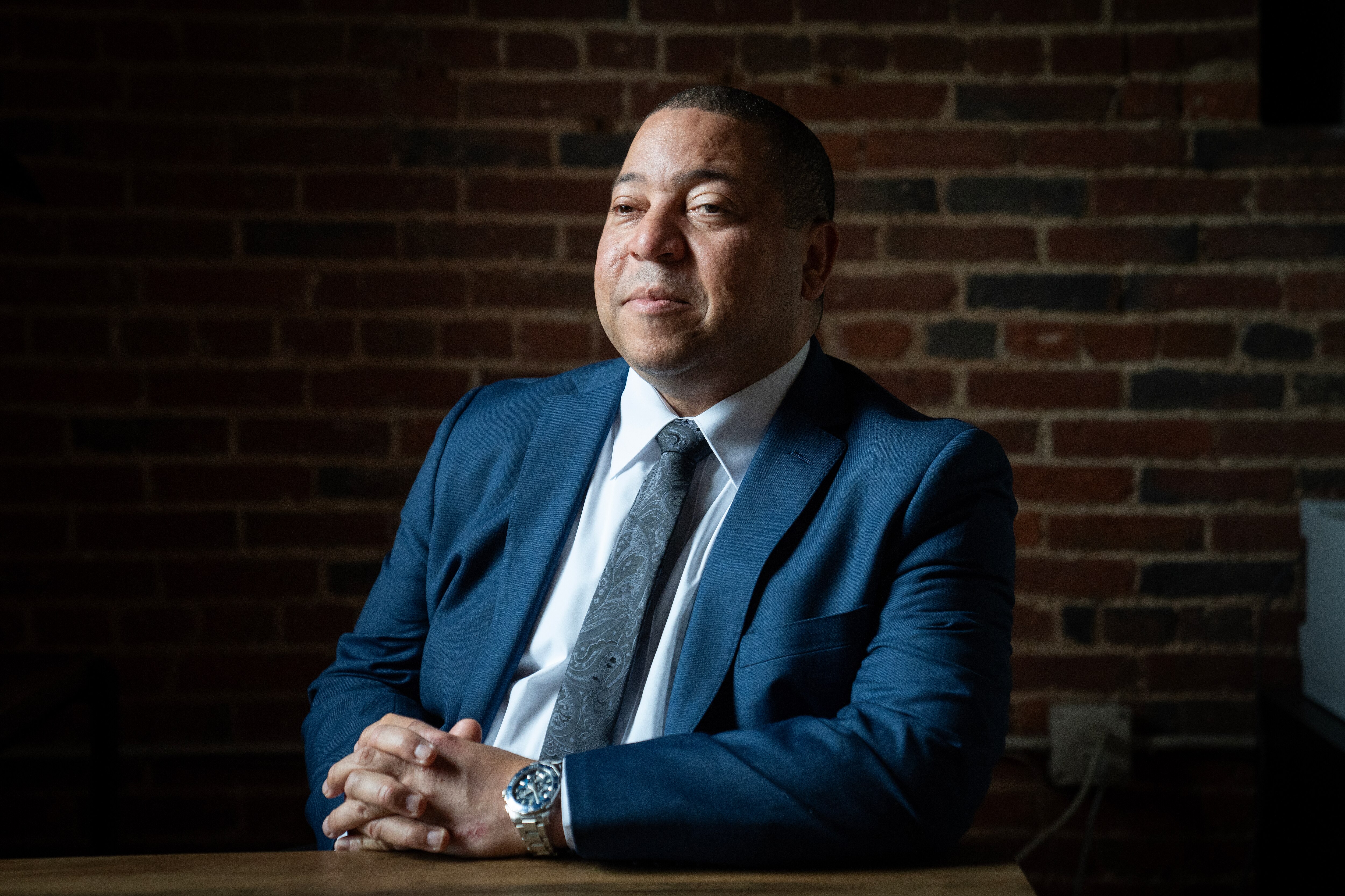 Chad Helton, President and CEO of the Enoch Pratt Free Library.