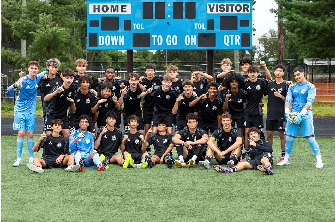 The Whitman boy’s soccer team plays in the state final Friday night.