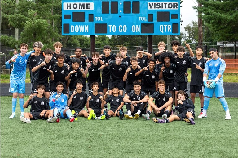 The Whitman boy’s soccer team plays in the state final Friday night.