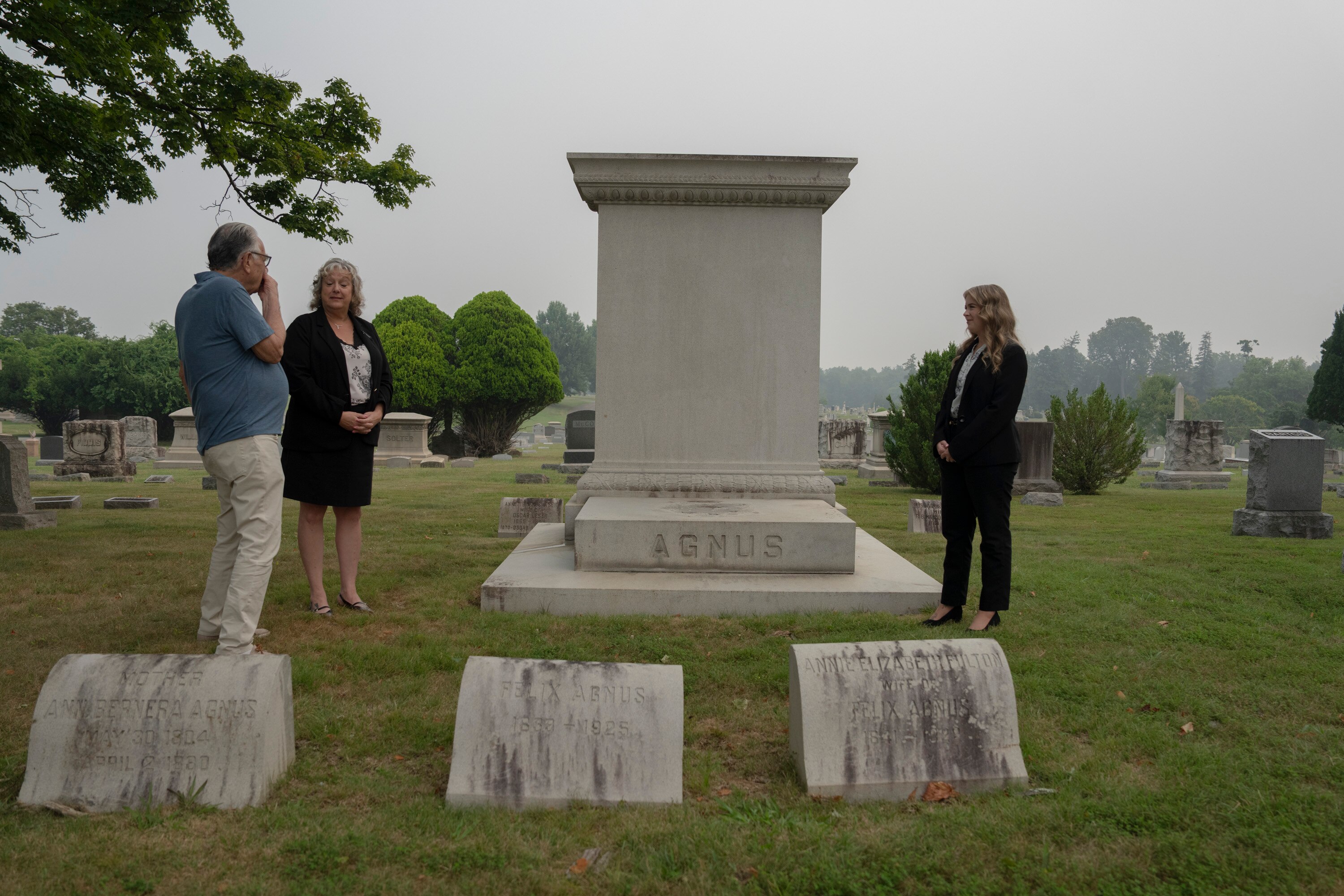 Pikesville leaders hope to bring the statue of Black Aggie, subject of local legends, back to historic Druid Ridge Cemetery.