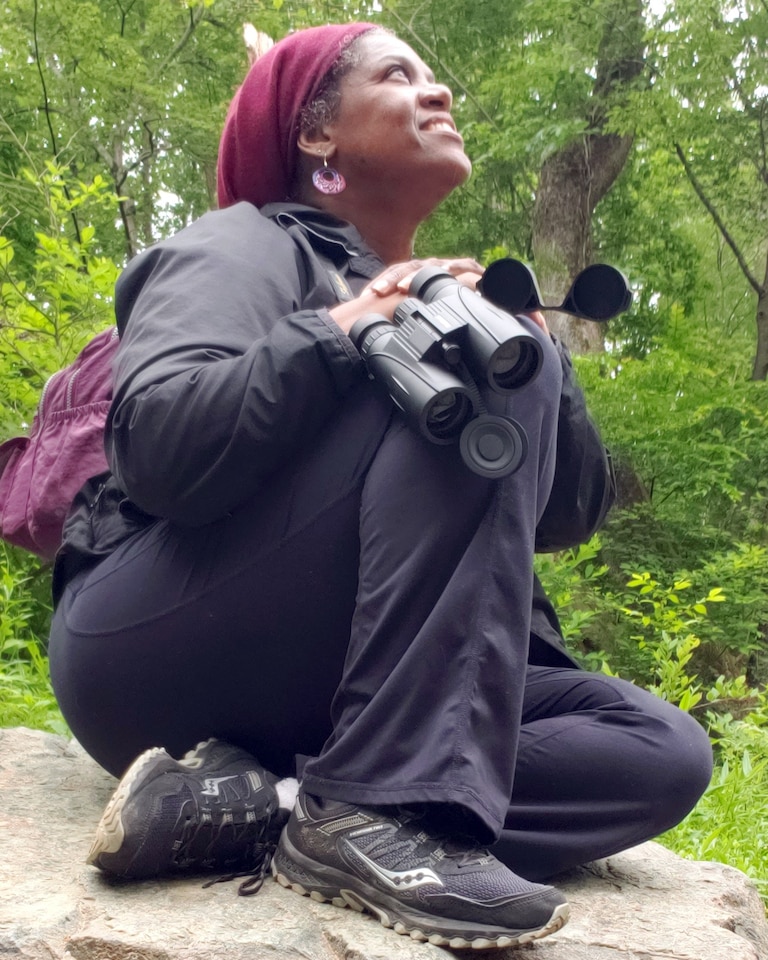 has plenty of favorite birding spots in Maryland, but says the beauty of birding is that it can be done anywhere — even your own backyard.