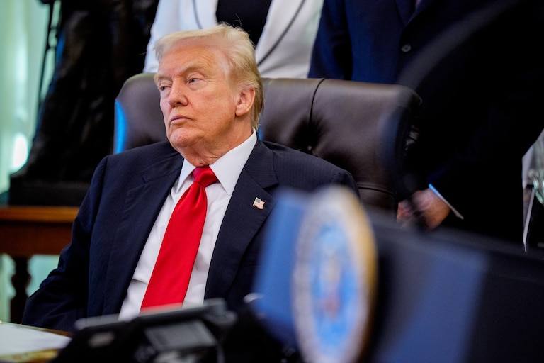 WASHINGTON, DC - NOVEMBER 06: U.S. President Donald Trump appears at an event on lowering drug prices in the Oval Office at the White House on November 06, 2025 in Washington, DC. Trump announced that his administration has reached agreements with drugmakers Eli Lilly and Novo Nordisk that would lower the price of some GLP-1 weight loss medications. (Photo by Andrew Harnik/Getty Images)