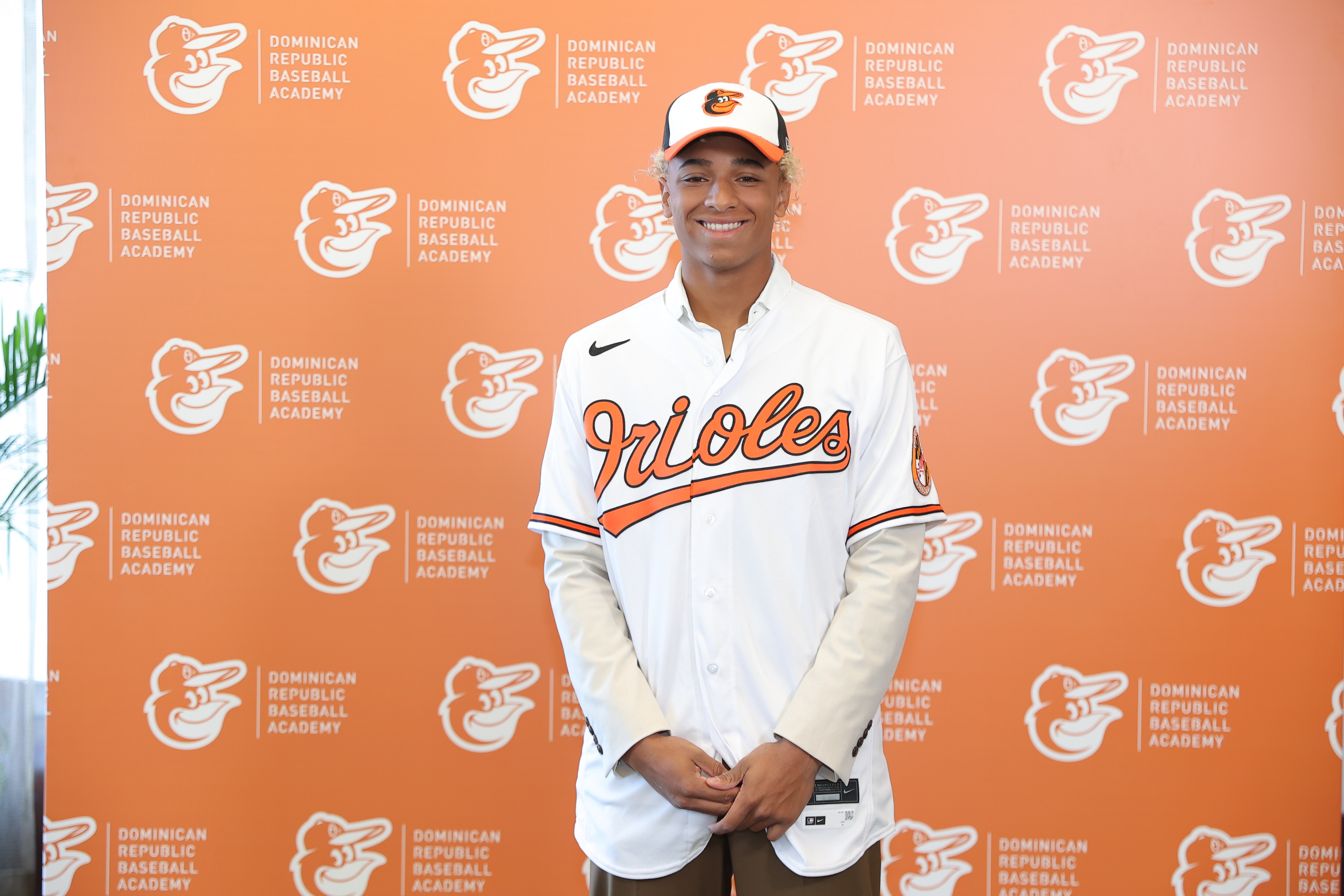 Luis Ayden Almeyda, signed with the Orioles for $2.3 million, the most in club history.