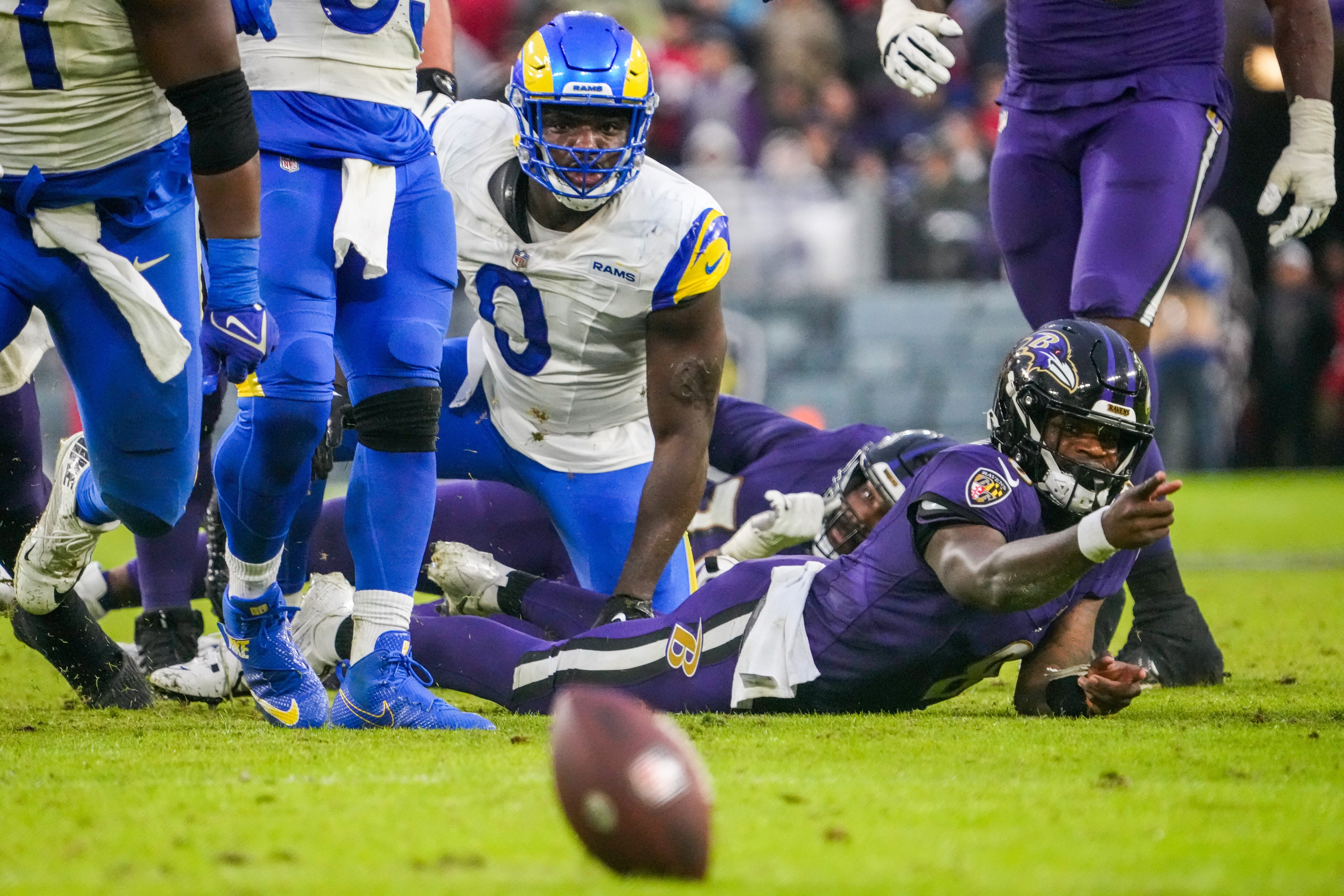 Quarterback Lamar Jackson and the Ravens have their eye on the No. 1 seed in the AFC playoffs and the first-round bye that comes with it.