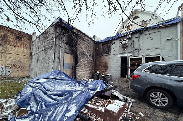 Baltimore Police and fire officials are investigating the cause of a Dec. 4 fire that has shuttered three businesses on Harford Road.