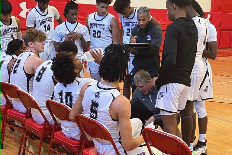 Long Reach's boys basketball team continue its impressive start Tuesday afternoon. The No. 13 Lighnting defeated Broadneck at the Bogle Invitational at Glen Burnie, and will play undefeated Northeast Wednesday afternoon on the final day of the holiday mixer.