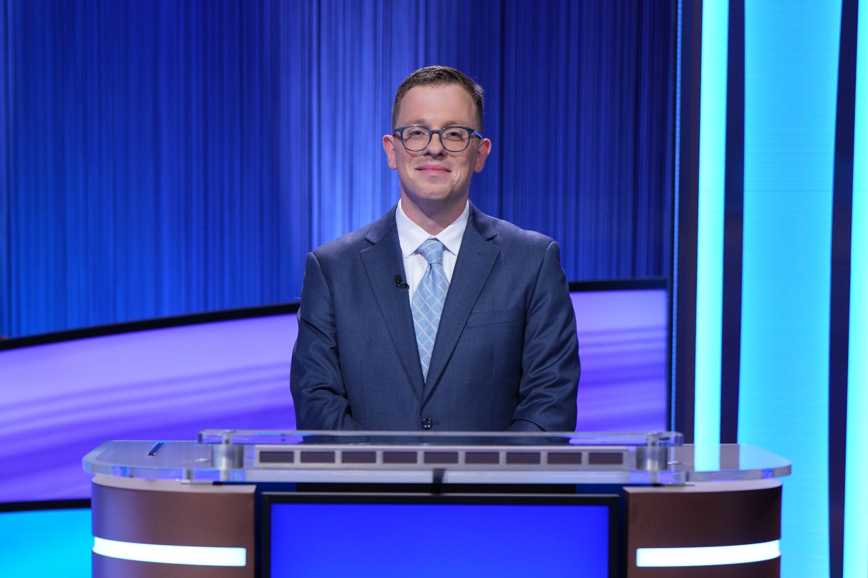 Jonathan Hugendubler of Baltimore defeated Scott Riccardi in "Jeopardy" on July 25, 2025.