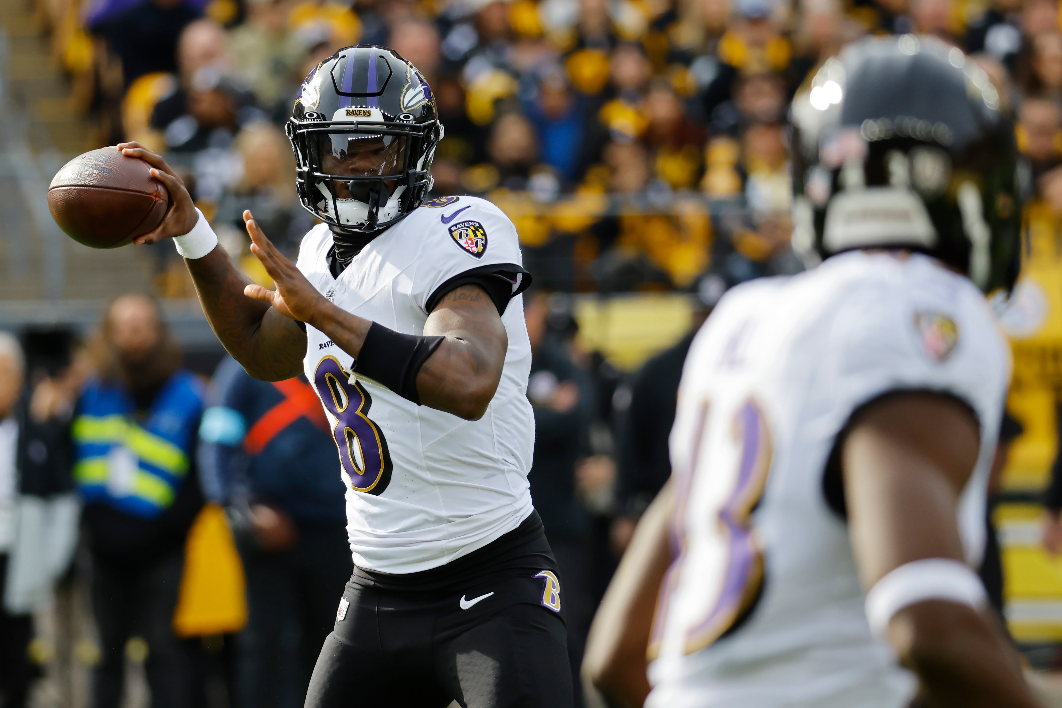 Lamar Jackson could set the NFL record for highest passer rating in a single season.