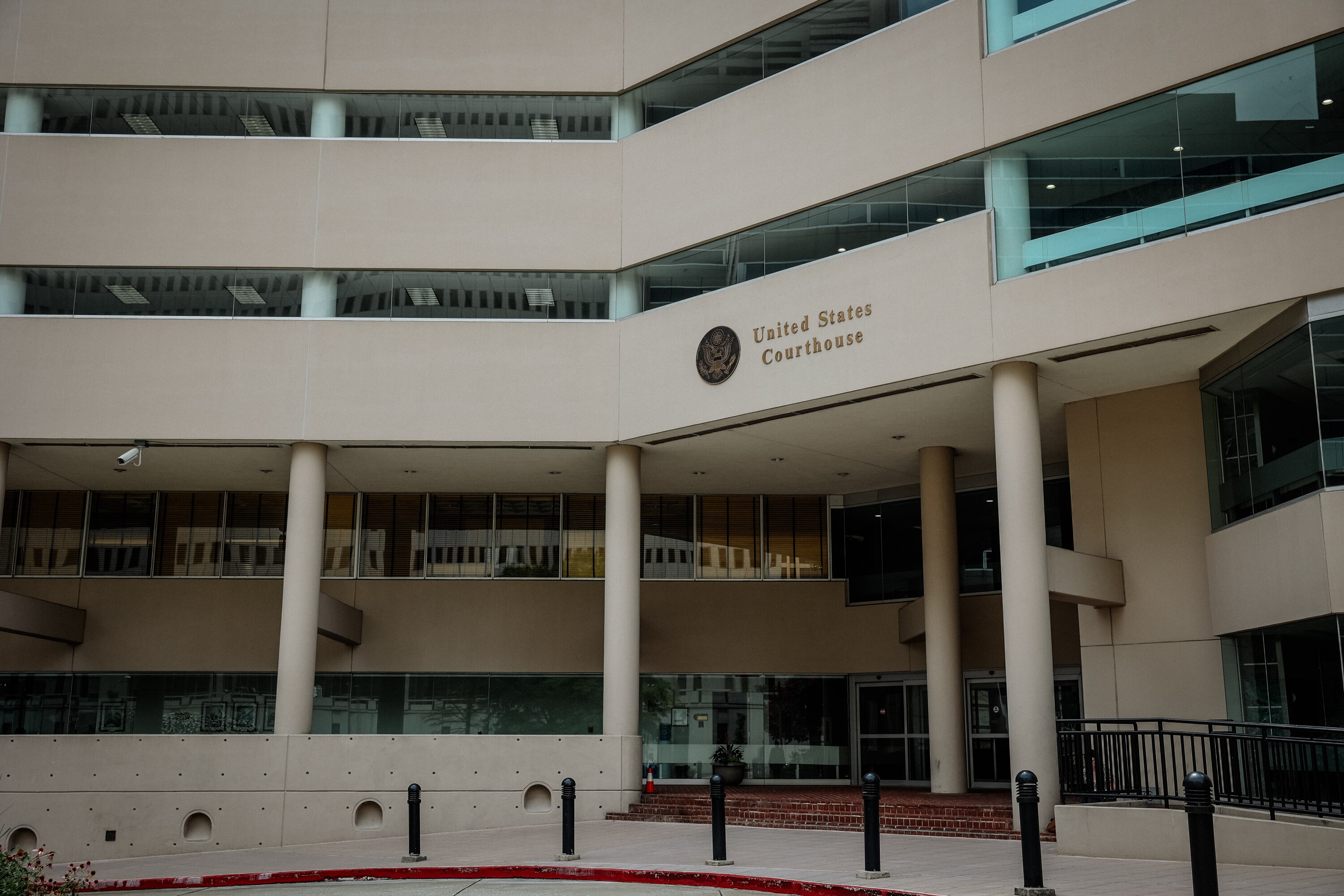 BALTIMORE, MD - July 23, 2025: The Edward A. Garmatz United States District Courthouse is seen on July 23, 2025 in Baltimore, Maryland.