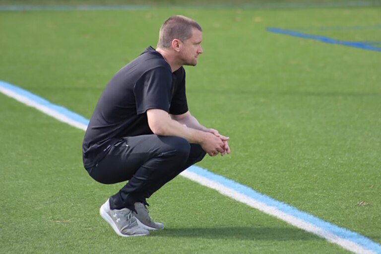 New Mercy soccer coach Tom Durkin said that plans to bring an aggressive - and fun - brand of soccer to the program.