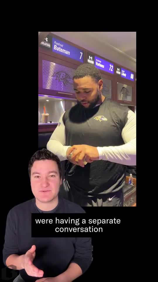 Ravens fans on social media thought they heard players calling Steelers WR George Pickens "soft" in a Baltimore Banner video. But that's not what happened.
